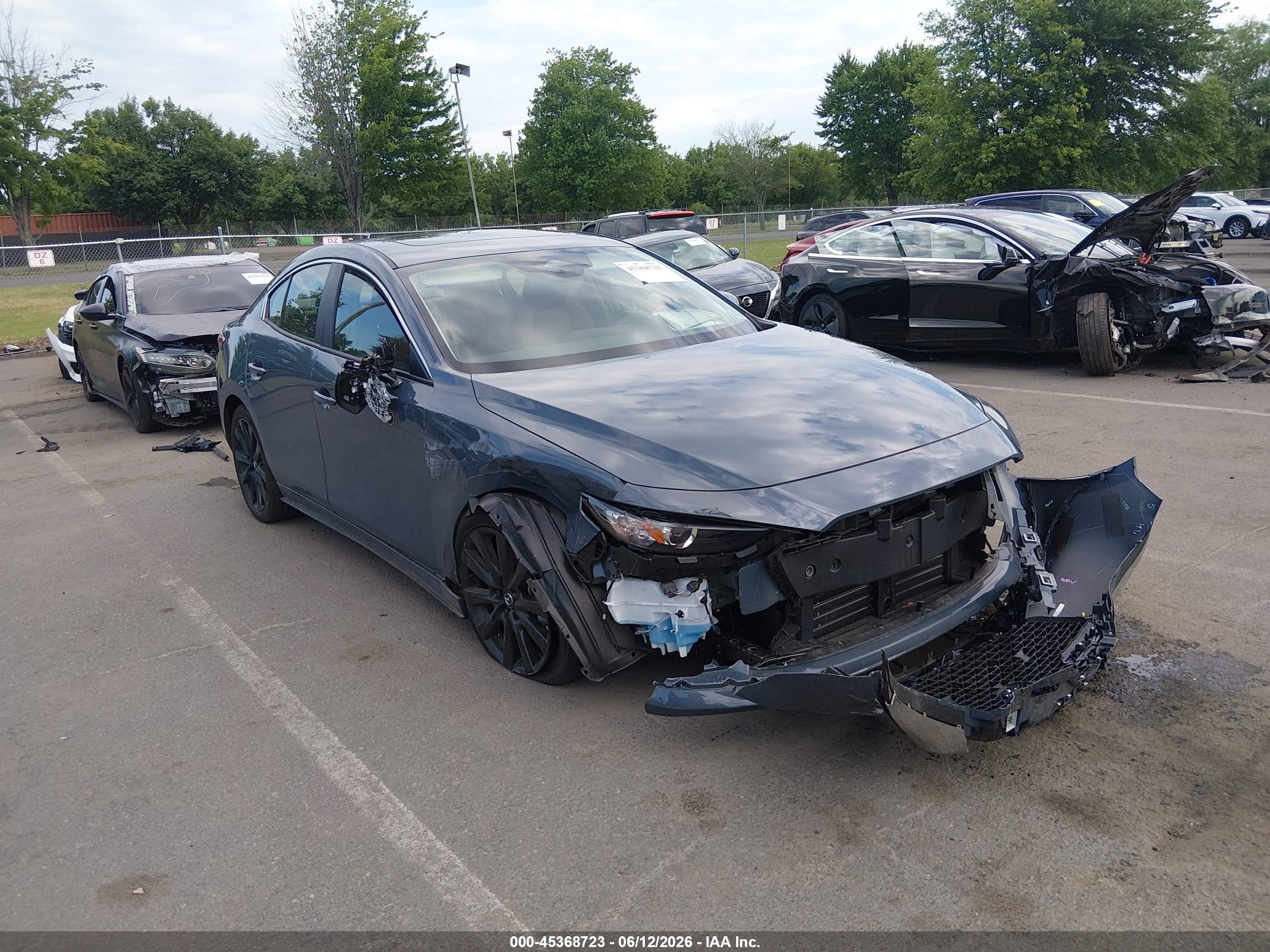 2025 Mazda 3 VIN 3MZBPBCM0SM474879 — IAAI salvage auction photo