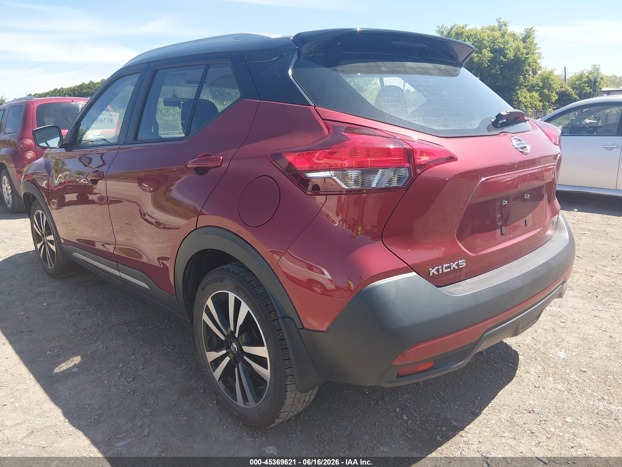 2018 Nissan Kicks VIN 3N1CP5CU1JL543577 IAAI salvage auction — Front End, Mv-907A (New York), sold $1,500 on 2026-07-12 (photo 3)