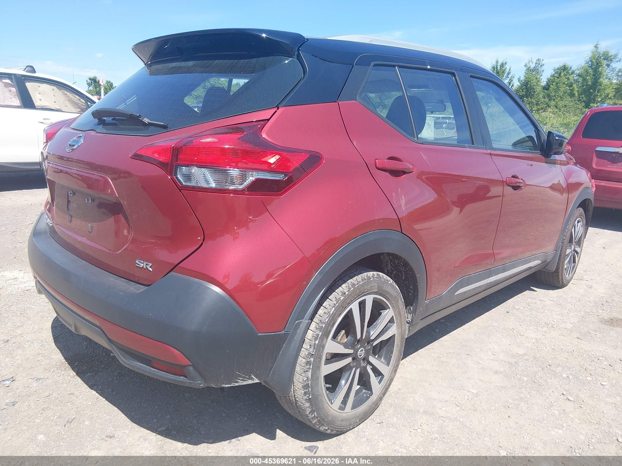 2018 Nissan Kicks VIN 3N1CP5CU1JL543577 IAAI salvage auction — Front End, Mv-907A (New York), sold $1,500 on 2026-07-12 (photo 4)