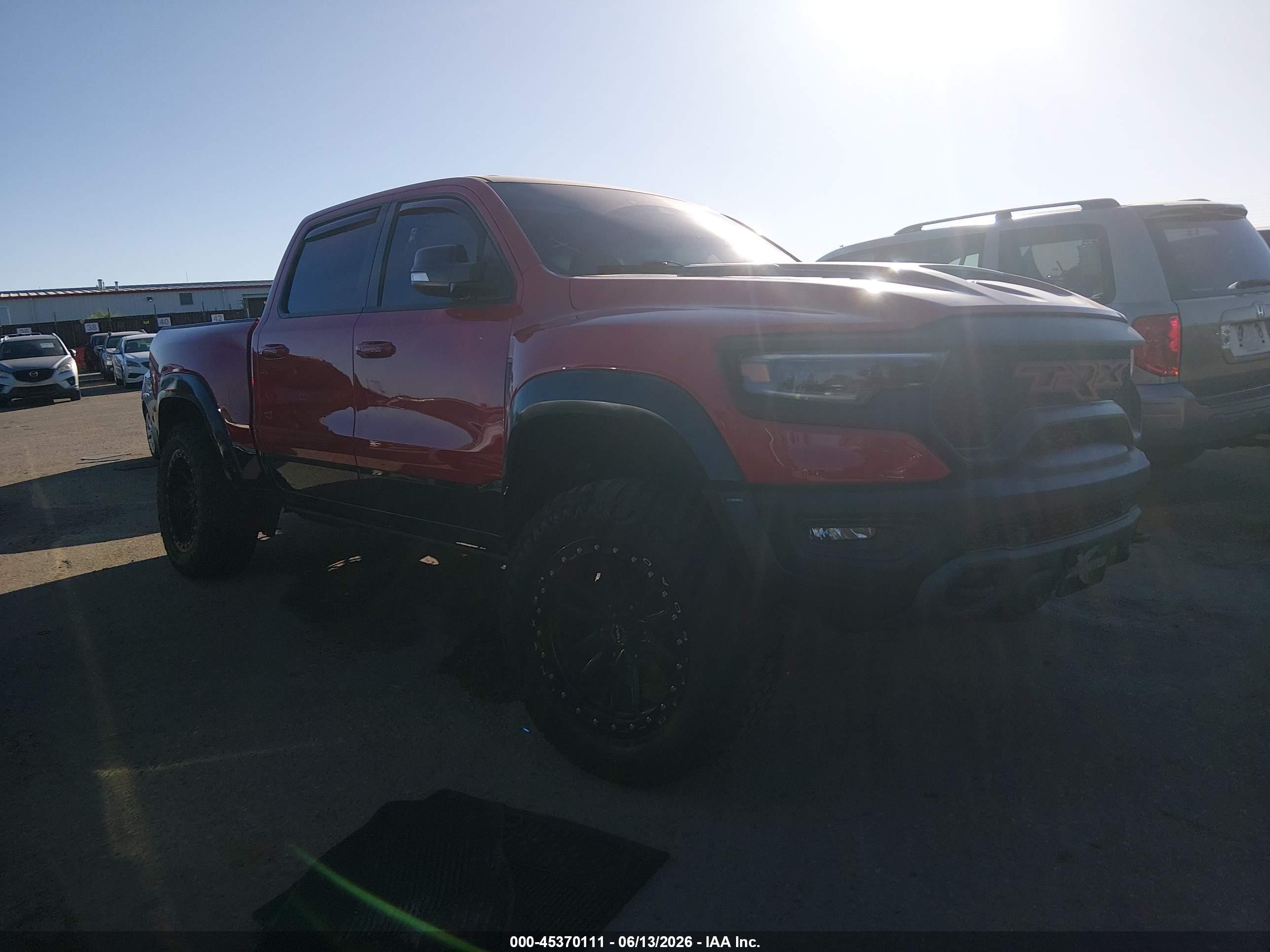 2021 Ram 1500 VIN 1C6SRFU96MN685289 IAAI salvage auction — Side, Salvage (Colorado), sold $31,750 on 2026-08-14 (photo 1)