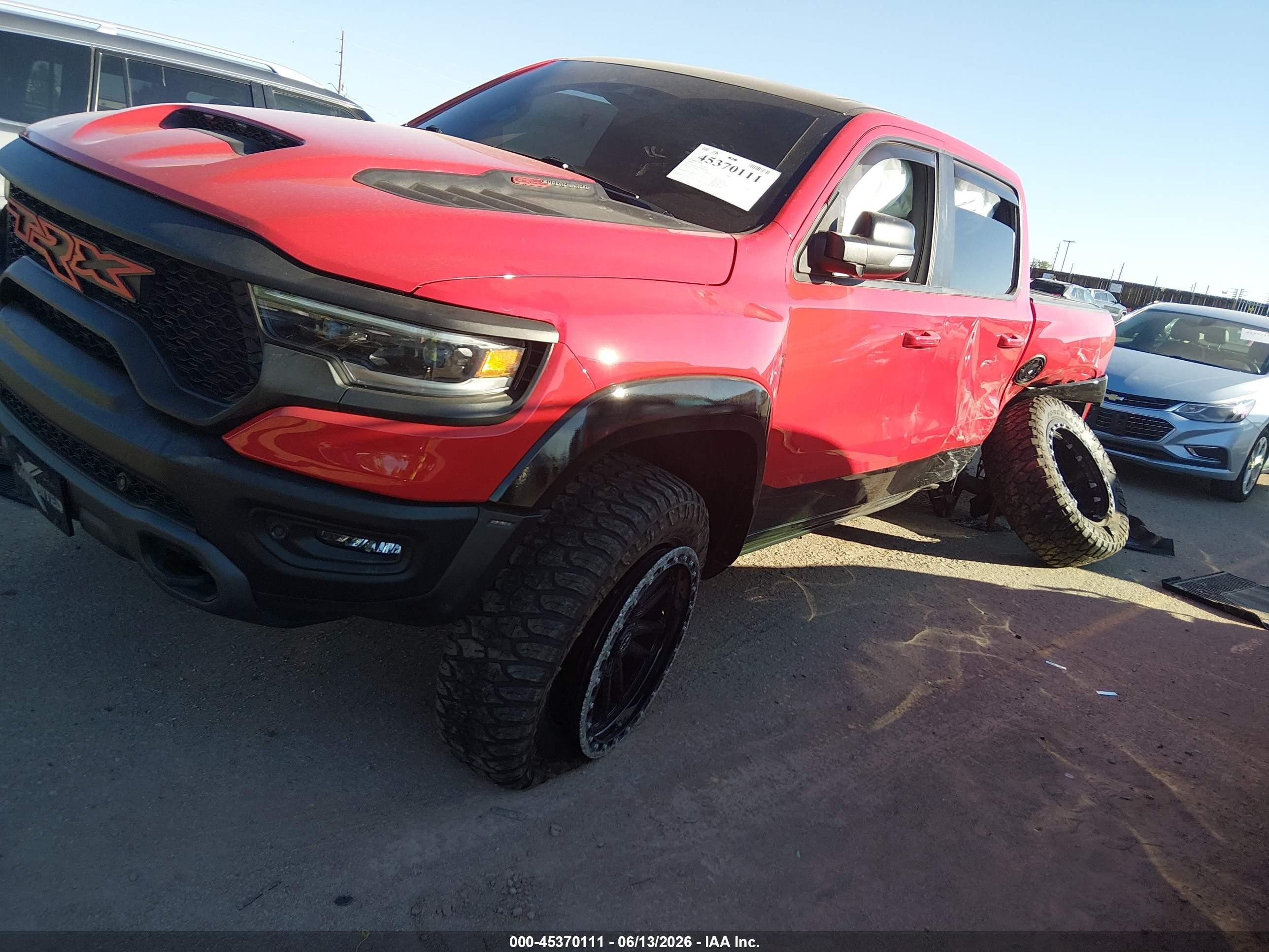 2021 Ram 1500 VIN 1C6SRFU96MN685289 IAAI salvage auction — Side, Salvage (Colorado), sold $31,750 on 2026-08-14 (photo 2)