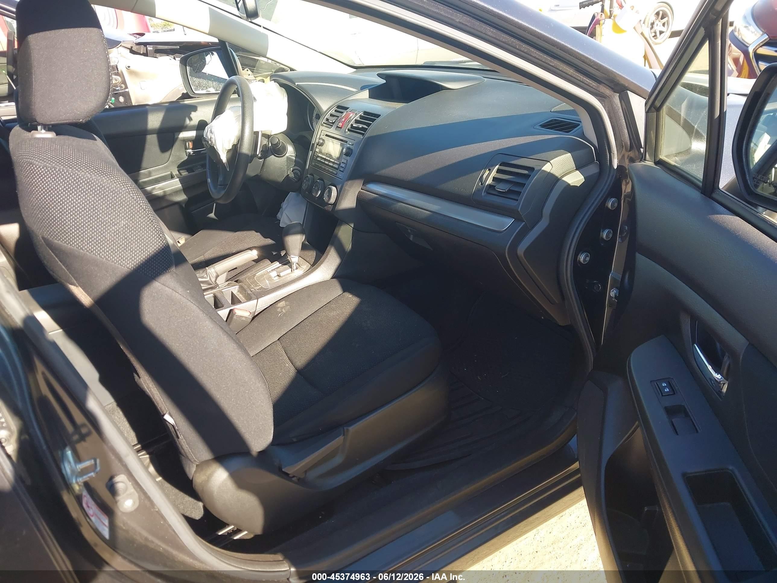 2013 Subaru Impreza VIN JF1GPAC64DH821082 IAAI salvage auction — Normal Wear, Salvage (California), sold $600 on 2026-07-09 (photo 5)