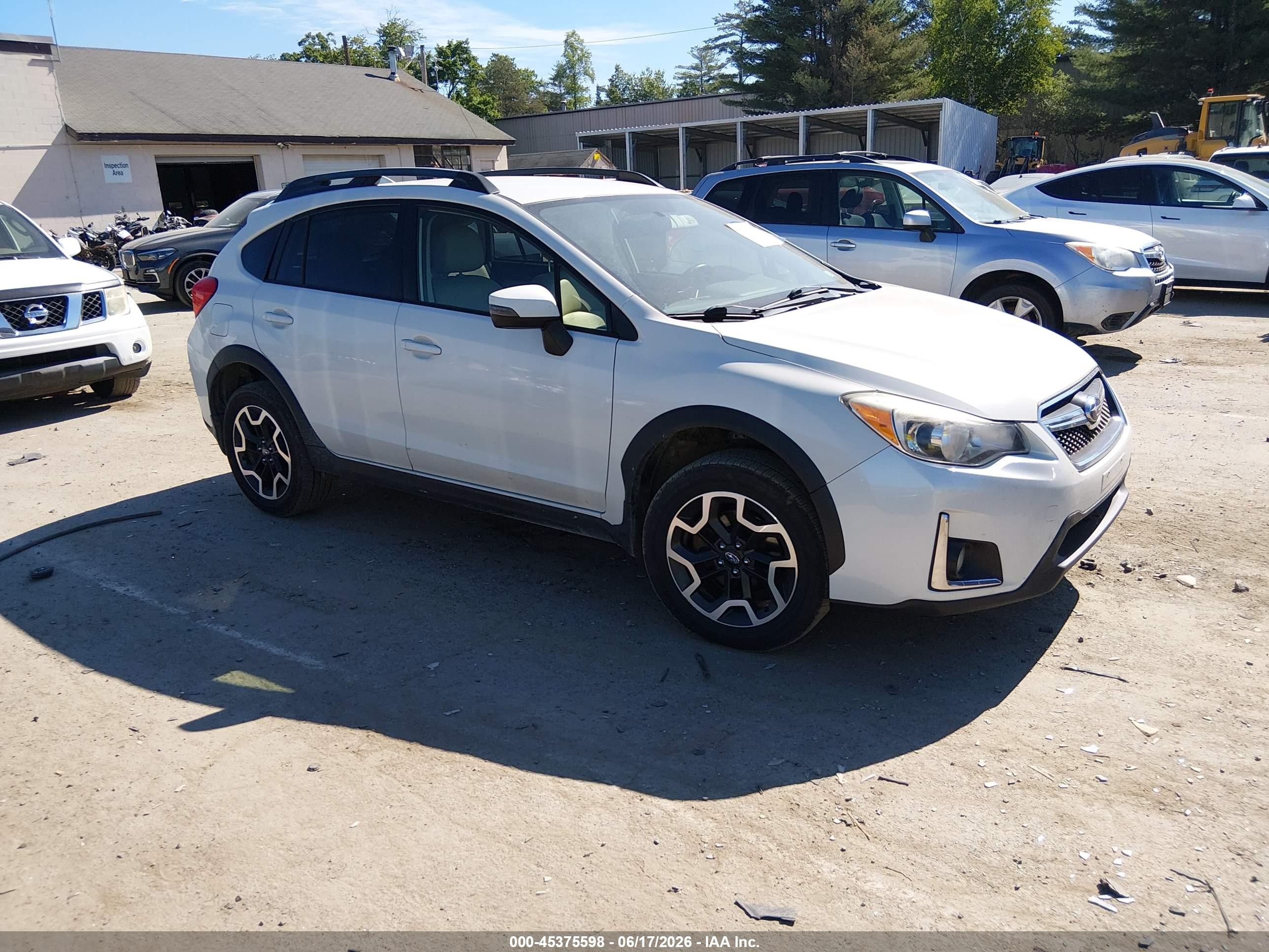 2016 Subaru VIN JF2GPAKC0G8225331 IAAI salvage auction — Side, Salvage (New Hampshire), sold $1,025 on 2026-09-09 (photo 1)