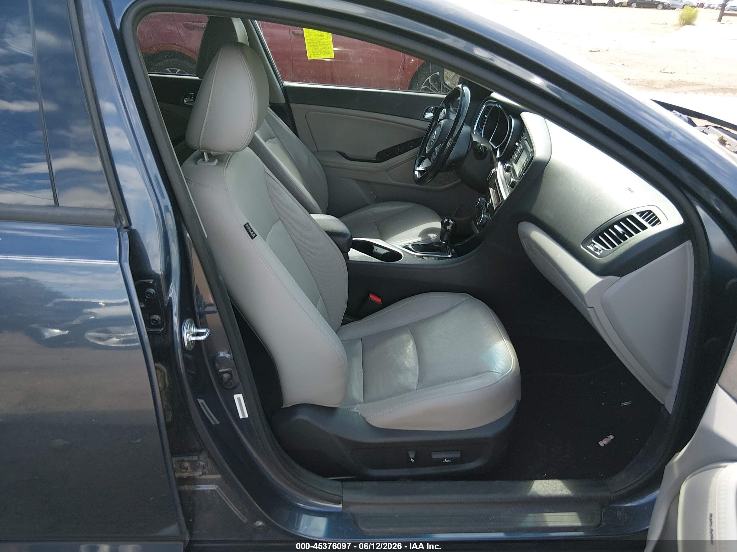 2015 Kia Optima VIN 5XXGN4A79FG384502 IAAI salvage auction — Unknown, Salvage (Arizona), sold $975 on 2026-07-09 (photo 5)