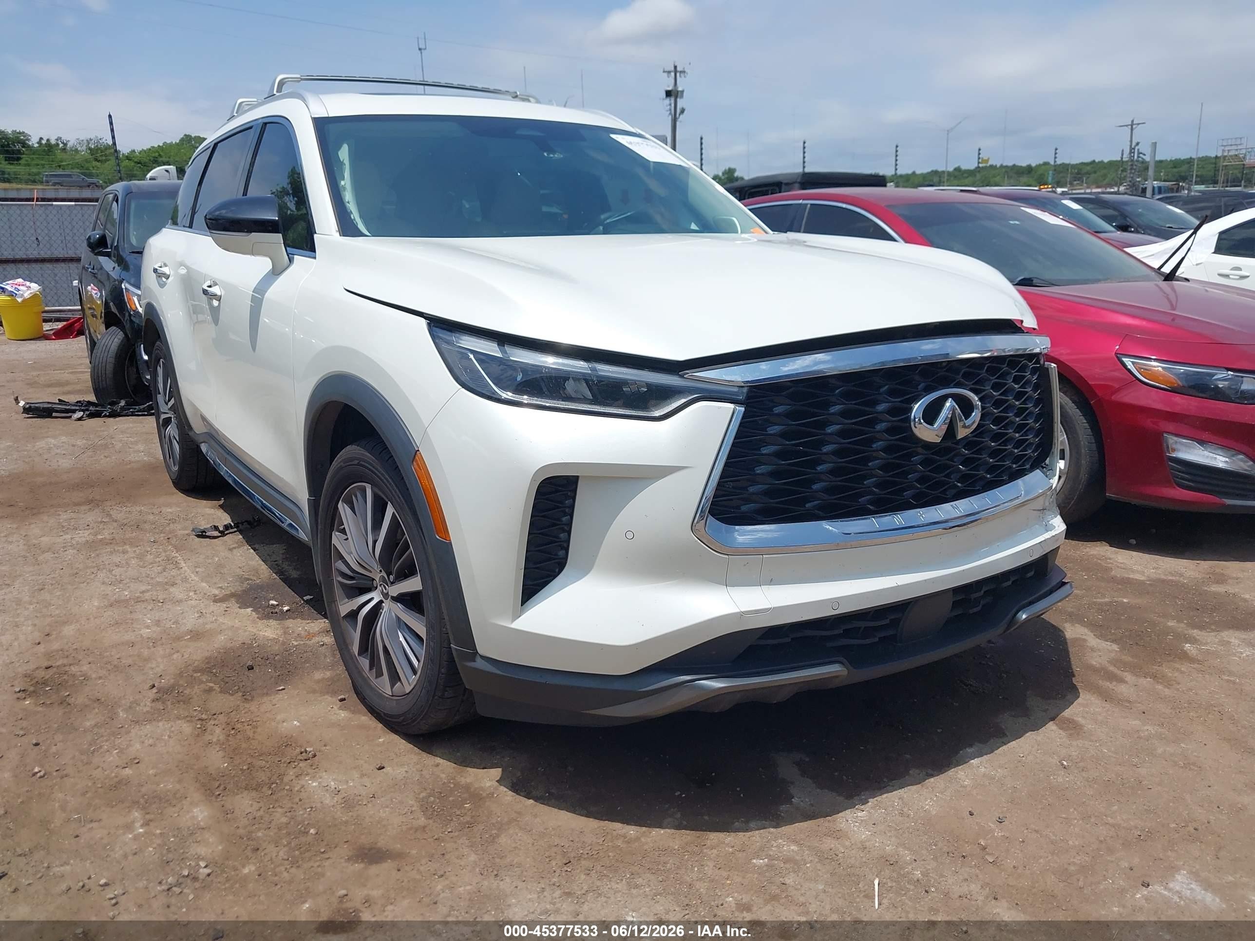2023 Infiniti QX60 VIN 5N1DL1GSXPC364551 — IAAI salvage auction photo