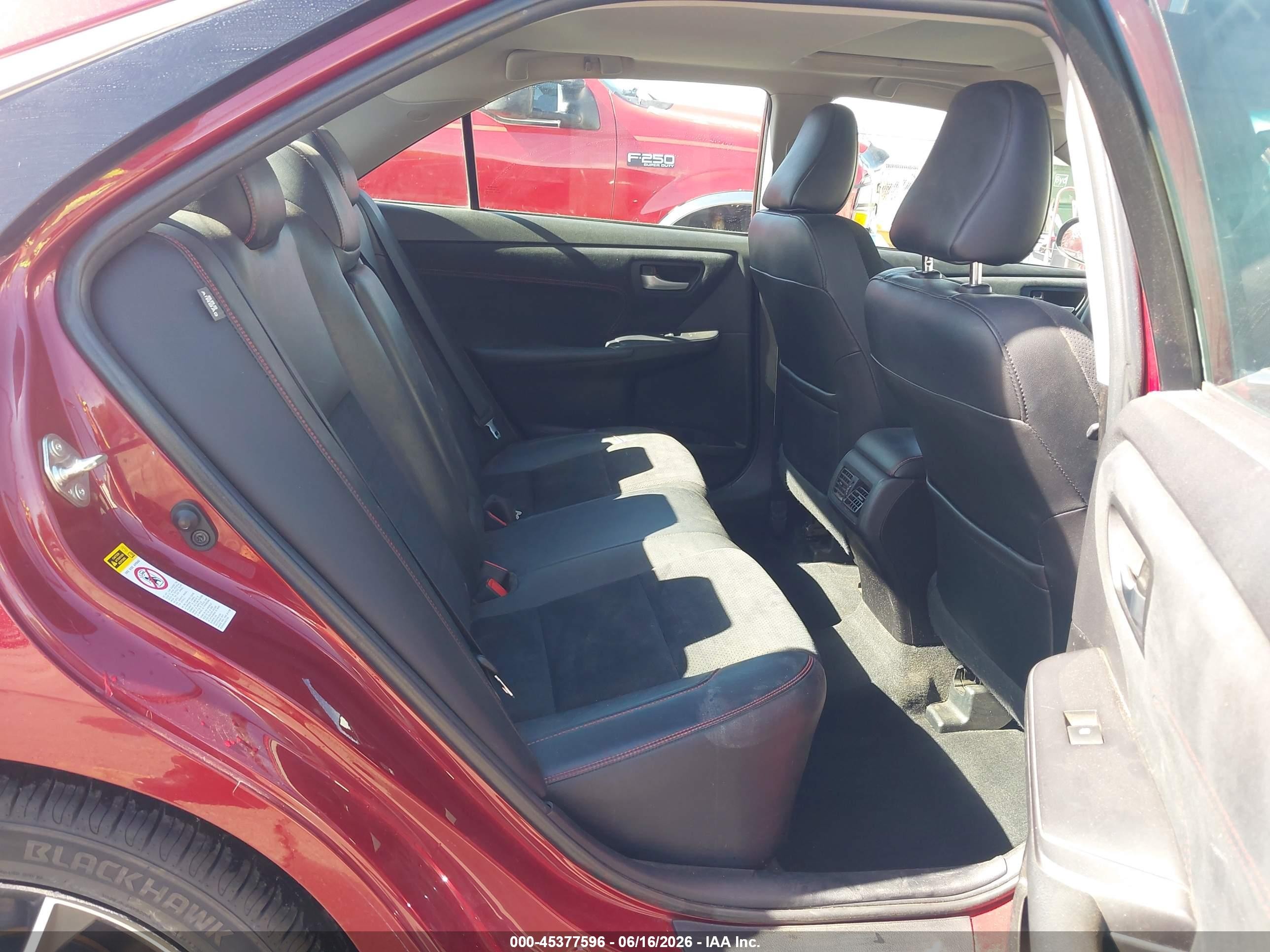 2016 Toyota Camry VIN 4T1BF1FK4GU533151 IAAI salvage auction — Side, Salvage (Utah), sold $5,600 on 2026-07-09 (photo 8)