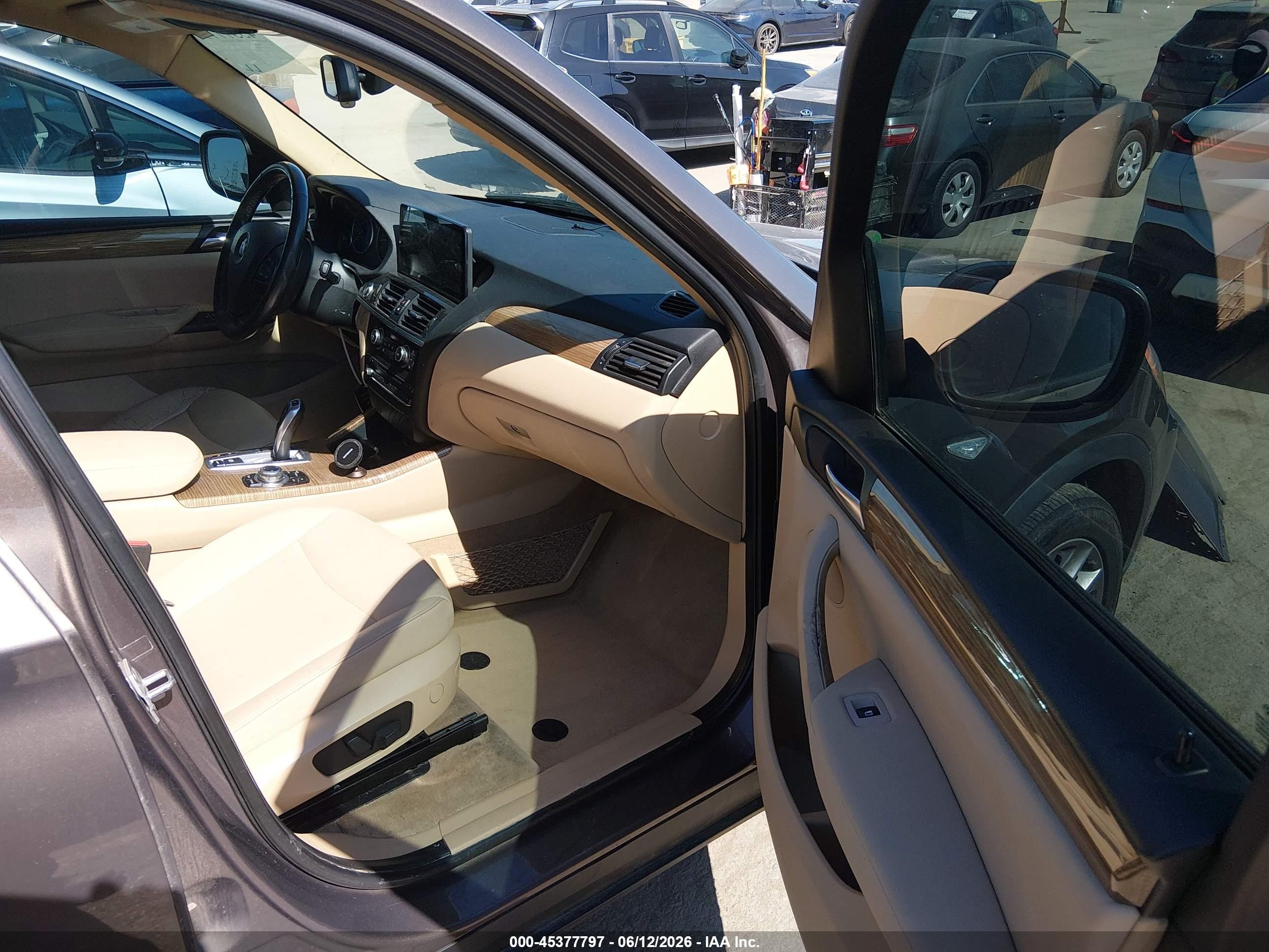 2014 BMW X3 VIN 5UXWX9C5XE0D24485 IAAI salvage auction — Rear End, Salvage (California), sold $1,950 on 2026-07-12 (photo 5)