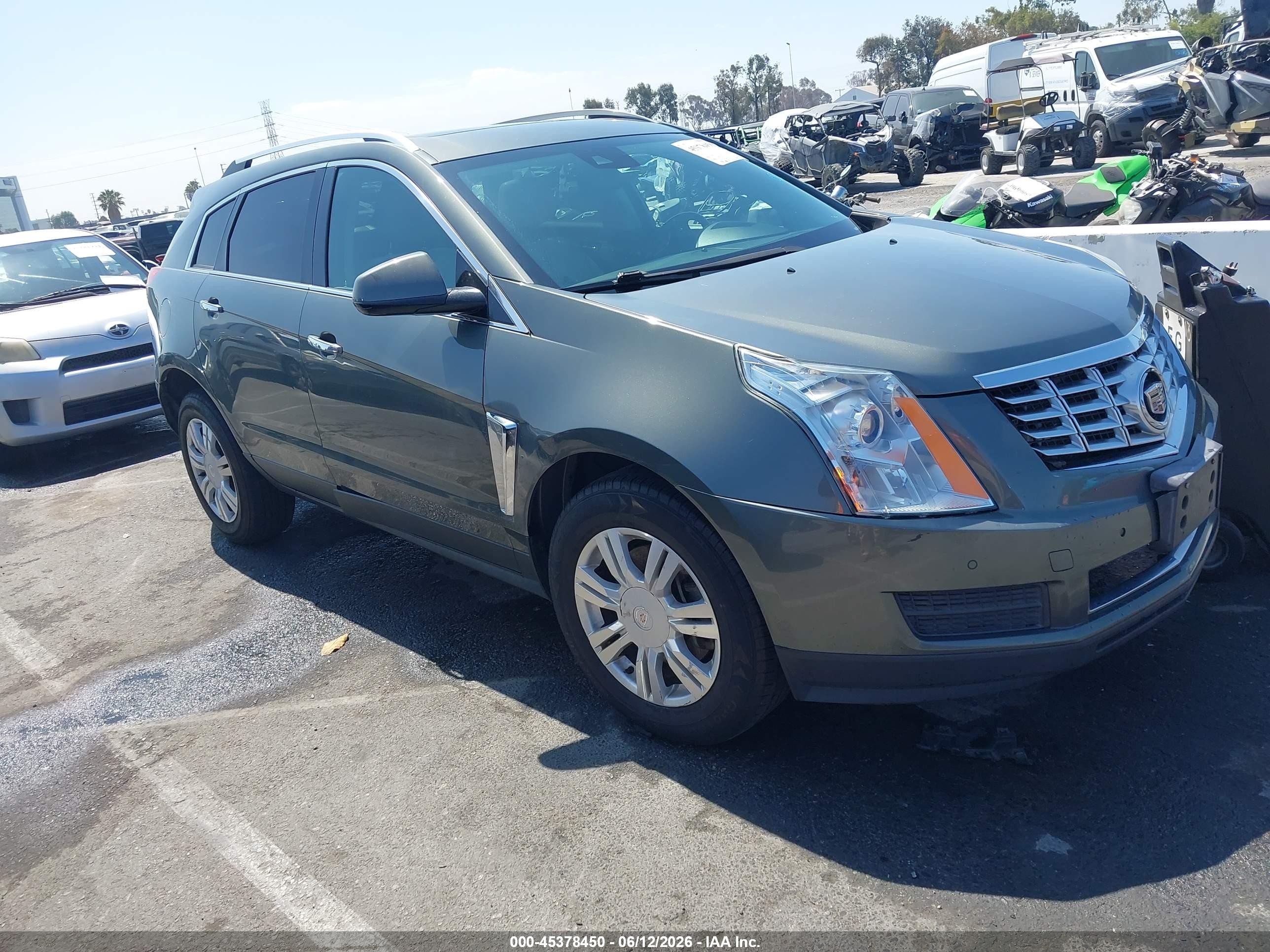 2013 Cadillac SRX VIN 3GYFNCE36DS621963 IAAI salvage auction — Normal Wear, Duplicate Paperwork (California), sold $300 on 2026-07-02 (photo 6)