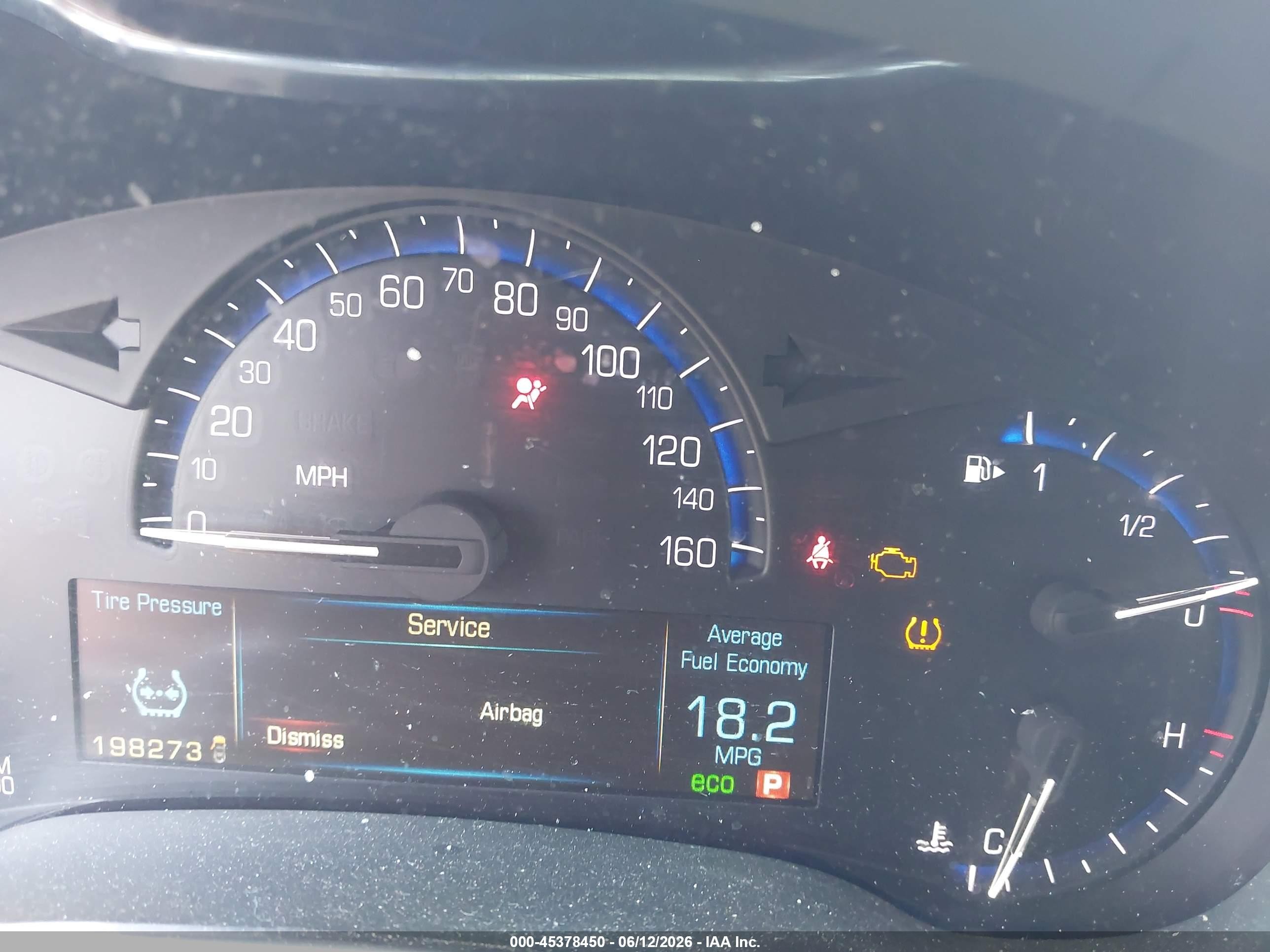 2013 Cadillac SRX VIN 3GYFNCE36DS621963 IAAI salvage auction — Normal Wear, Duplicate Paperwork (California), sold $300 on 2026-07-02 (photo 7)