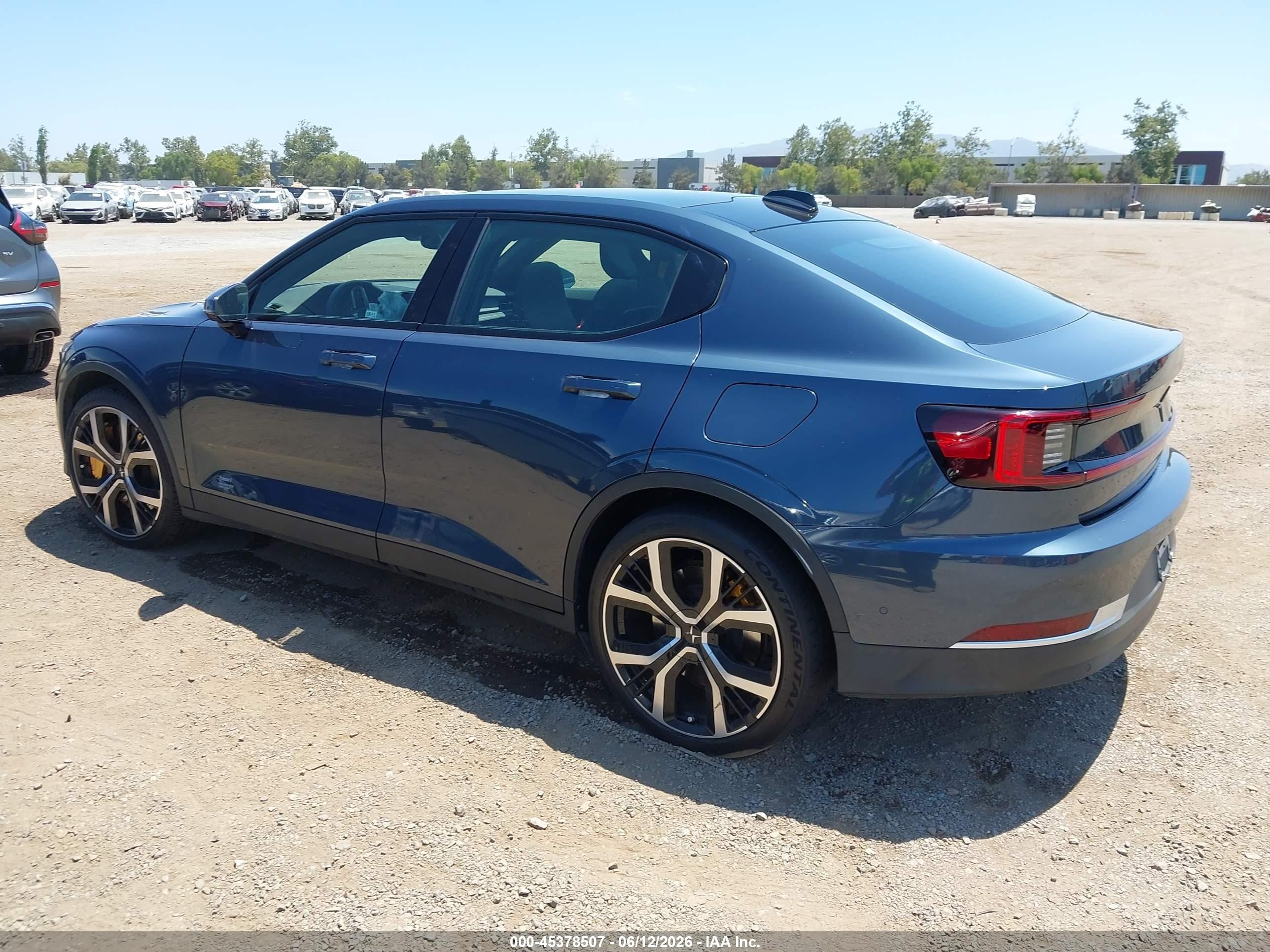 2021 Polestar 2 VIN LPSED3KA4ML006320 IAAI salvage auction — Unknown, Salvage (California), sold $7,200 on 2026-09-26 (photo 3)