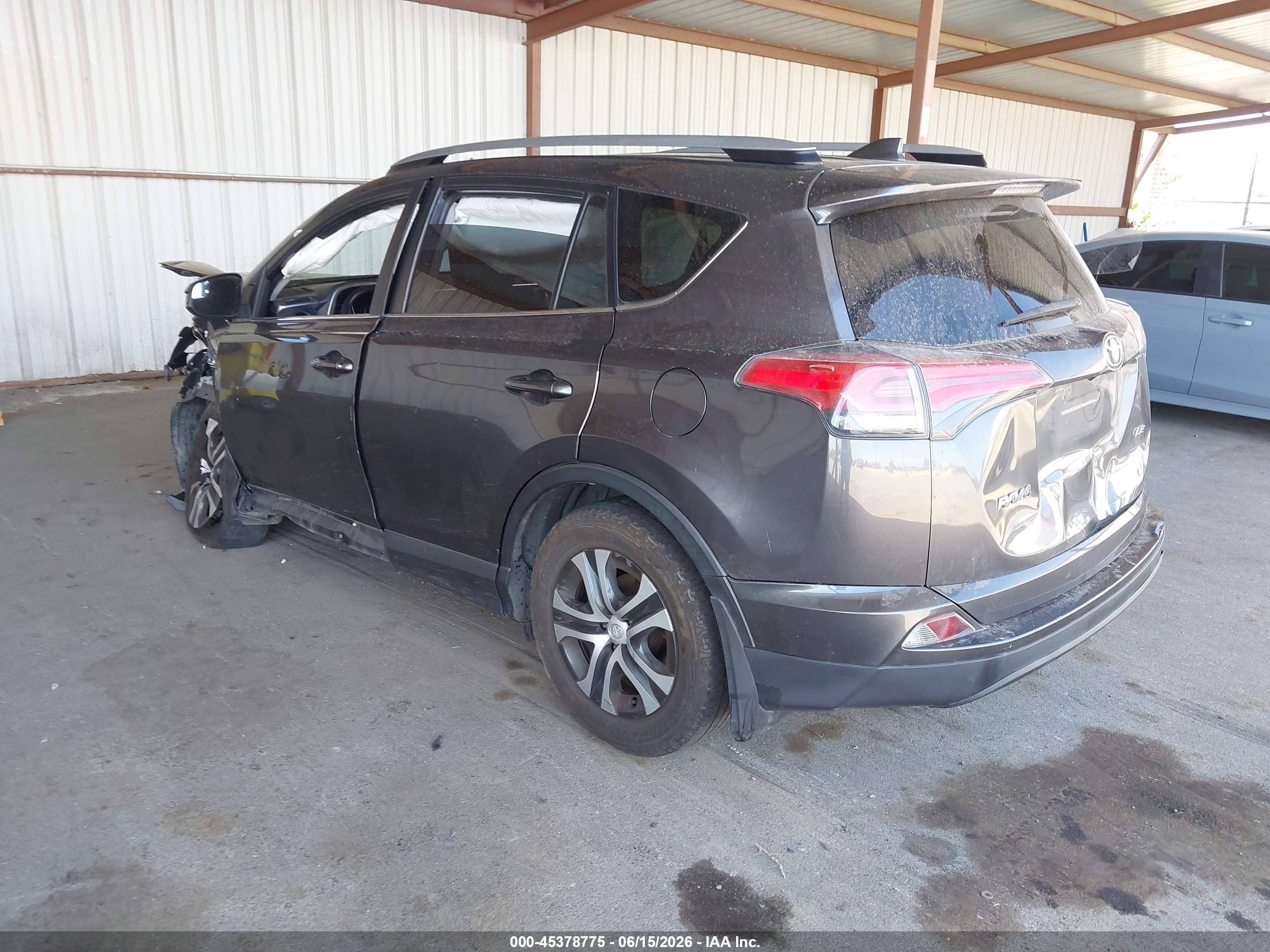 2017 Toyota RAV4 VIN JTMZFREV7HJ708587 IAAI salvage auction — Front End, Salvage (California), sold $1,525 on 2026-07-09 (photo 3)