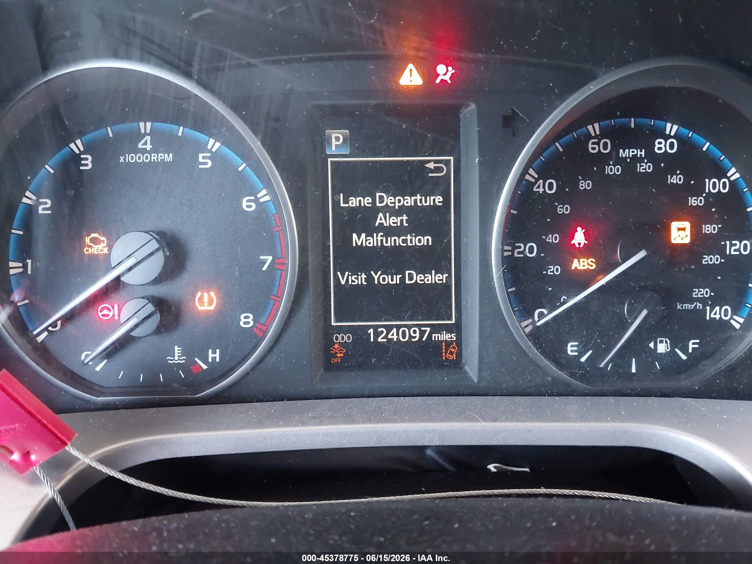 2017 Toyota RAV4 VIN JTMZFREV7HJ708587 IAAI salvage auction — Front End, Salvage (California), sold $1,525 on 2026-07-09 (photo 7)