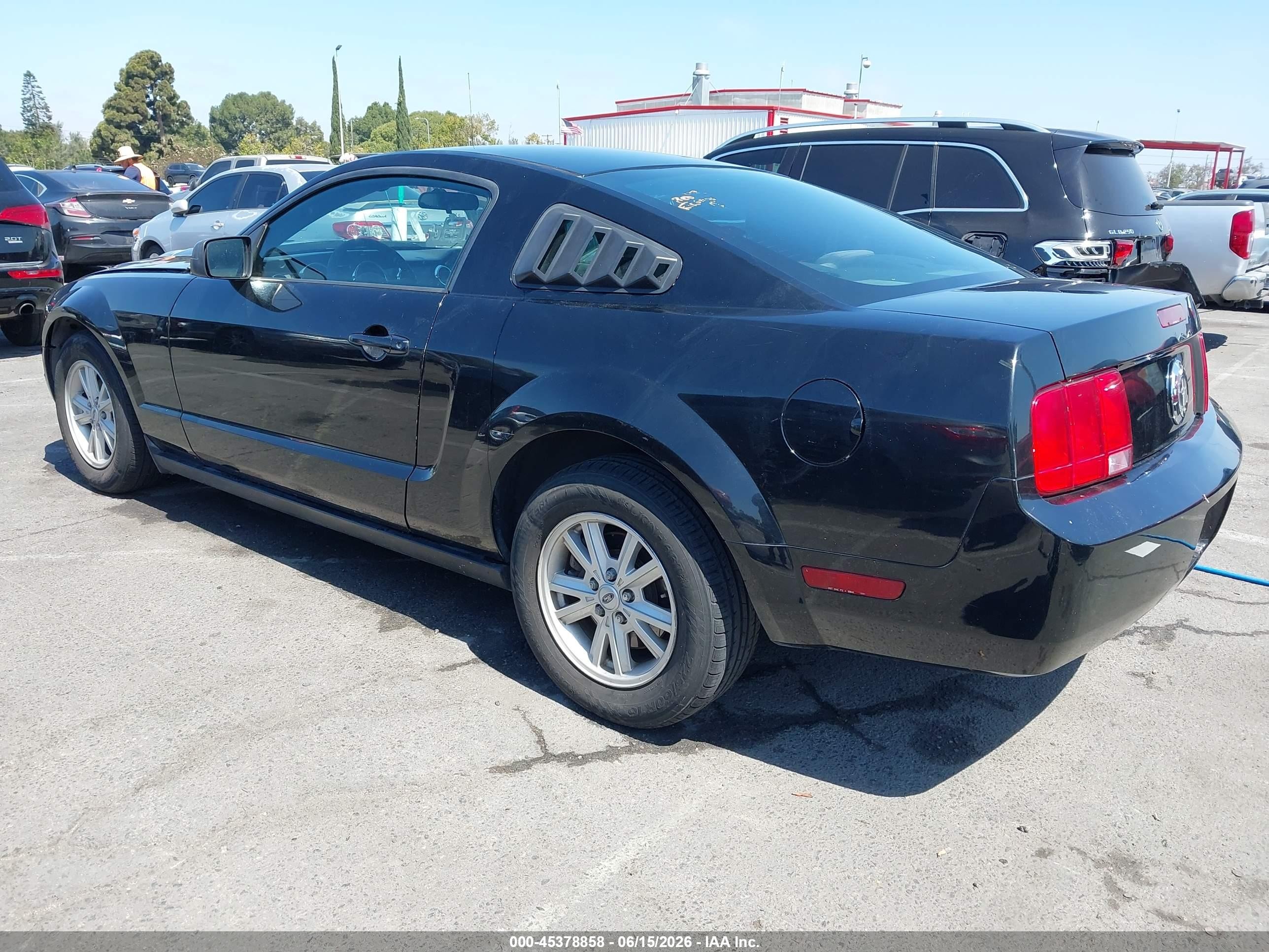 2005 Ford Mustang VIN 1ZVFT80N955110399 IAAI salvage auction — Normal Wear, Clear - Dealer Only (California), sold $375 on 2026-07-09 (photo 3)