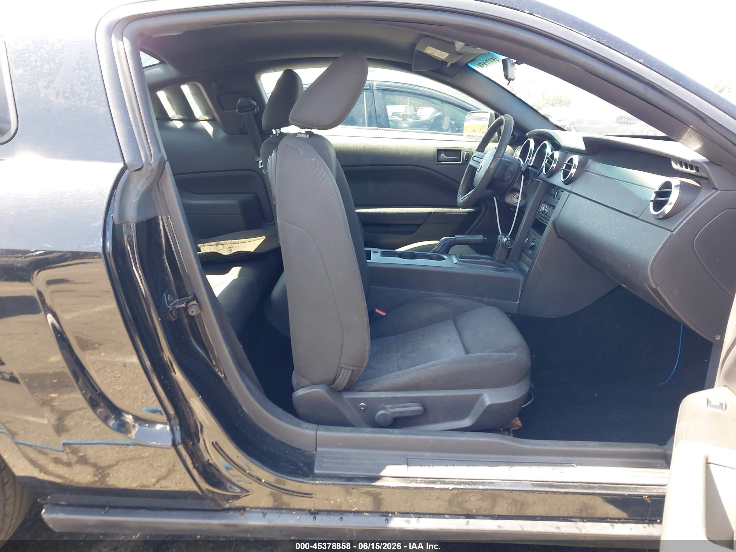 2005 Ford Mustang VIN 1ZVFT80N955110399 IAAI salvage auction — Normal Wear, Clear - Dealer Only (California), sold $375 on 2026-07-09 (photo 5)