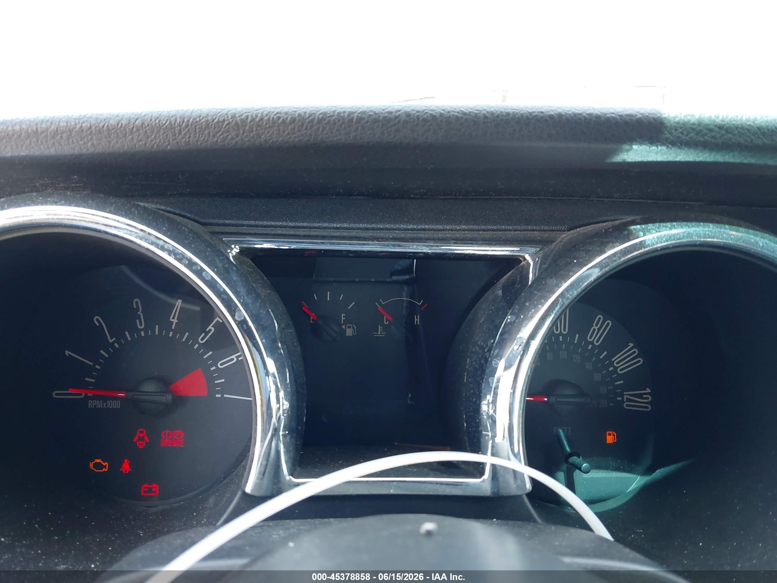 2005 Ford Mustang VIN 1ZVFT80N955110399 IAAI salvage auction — Normal Wear, Clear - Dealer Only (California), sold $375 on 2026-07-09 (photo 7)