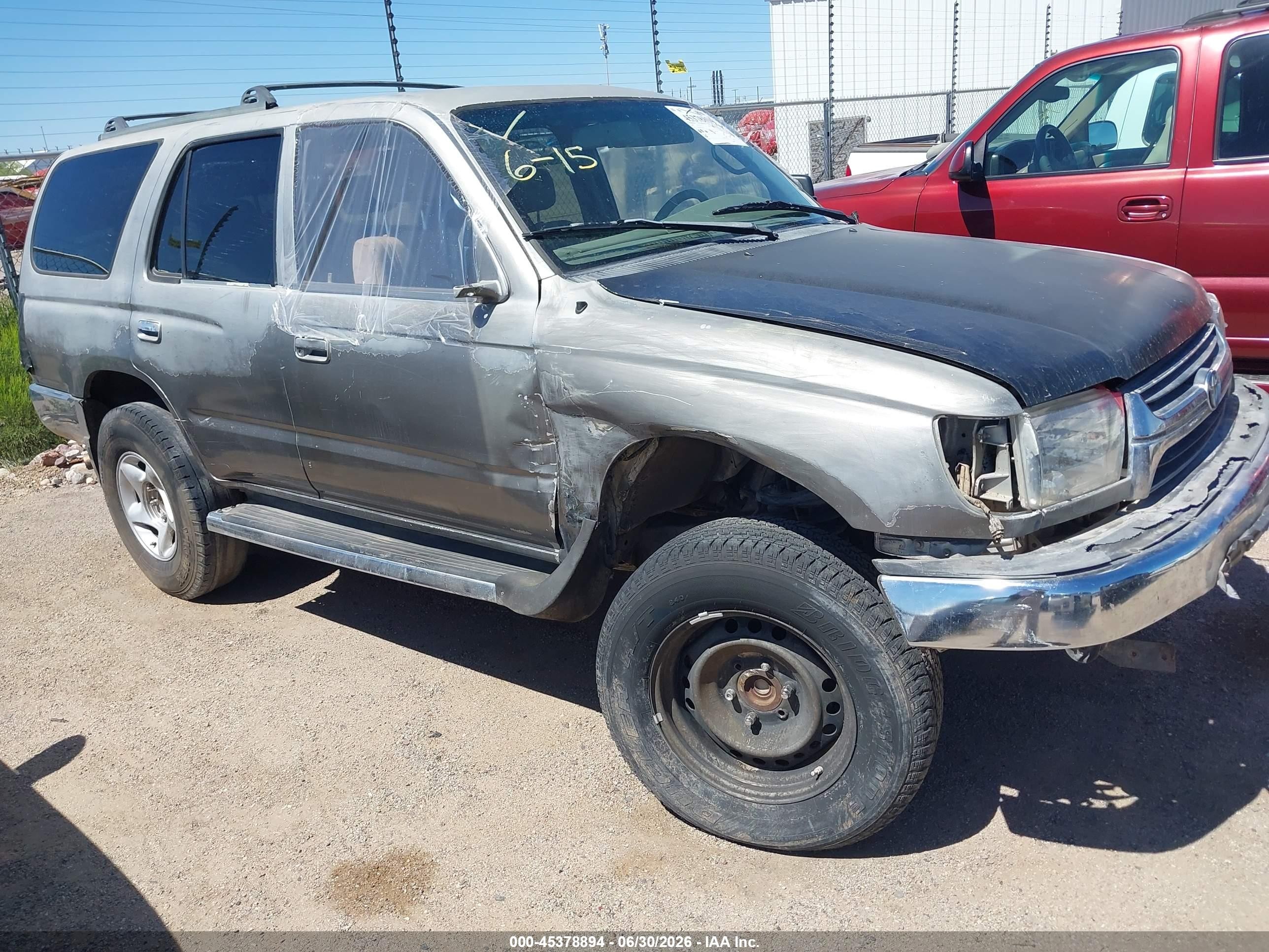 2002 Toyota 4Runner VIN JT3GN86R320256287 IAAI salvage auction — Side, Restored (Arizona), sold $425 on 2026-07-09 (photo 1)