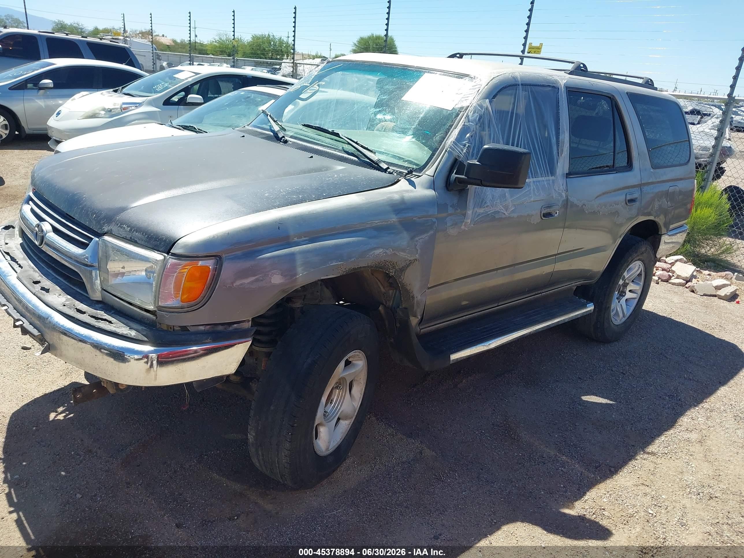 2002 Toyota 4Runner VIN JT3GN86R320256287 IAAI salvage auction — Side, Restored (Arizona), sold $425 on 2026-07-09 (photo 2)
