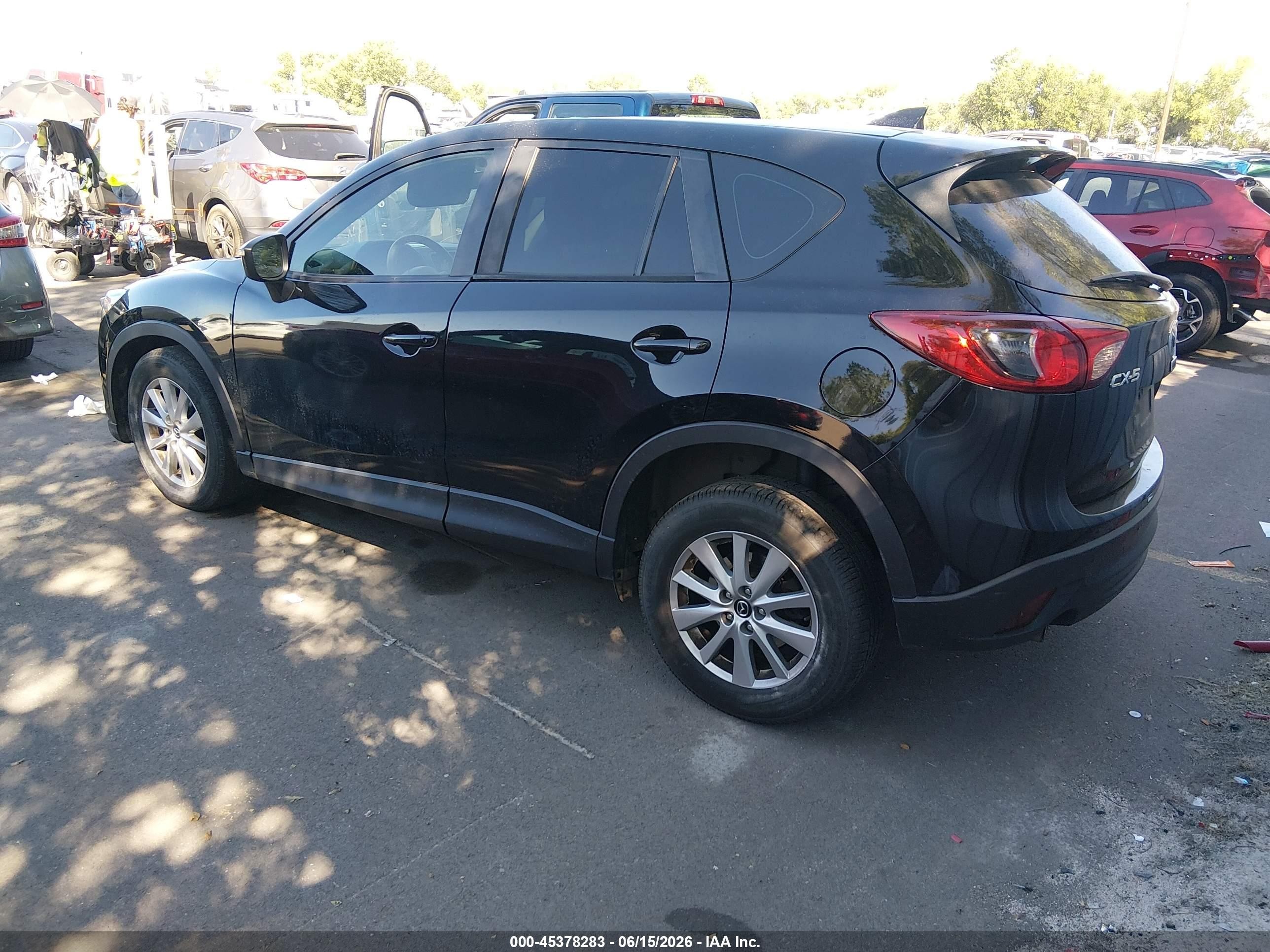 2016 Mazda CX-5 VIN JM3KE2BE6G0877155 IAAI salvage auction — Front End, Salvage (Utah), sold $1,400 on 2026-07-04 (photo 3)