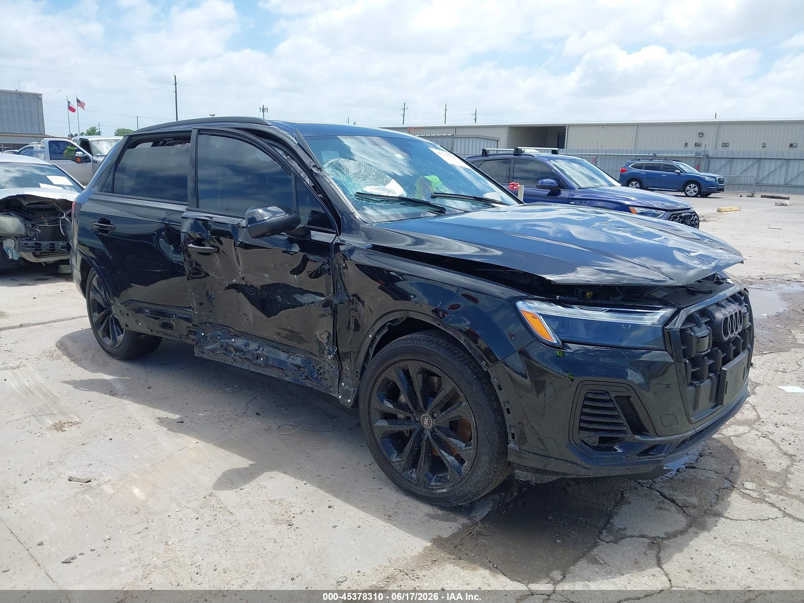 2025 Audi Q7 VIN WA1LVBF76SD000024 — IAAI salvage auction photo
