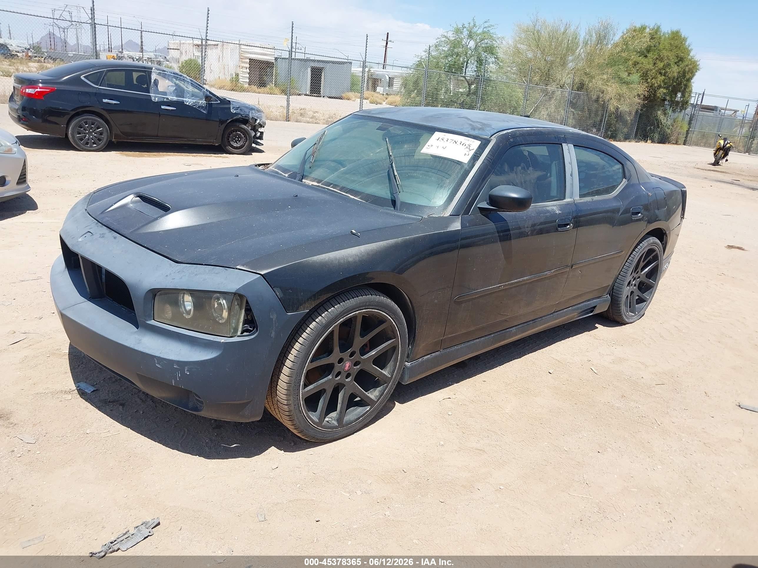 2008 Dodge Charger VIN 2B3KA43R68H277221 IAAI salvage auction — Normal Wear, Clear-Dealer Only (Arizona), sold $125 on 2026-07-09 (photo 2)