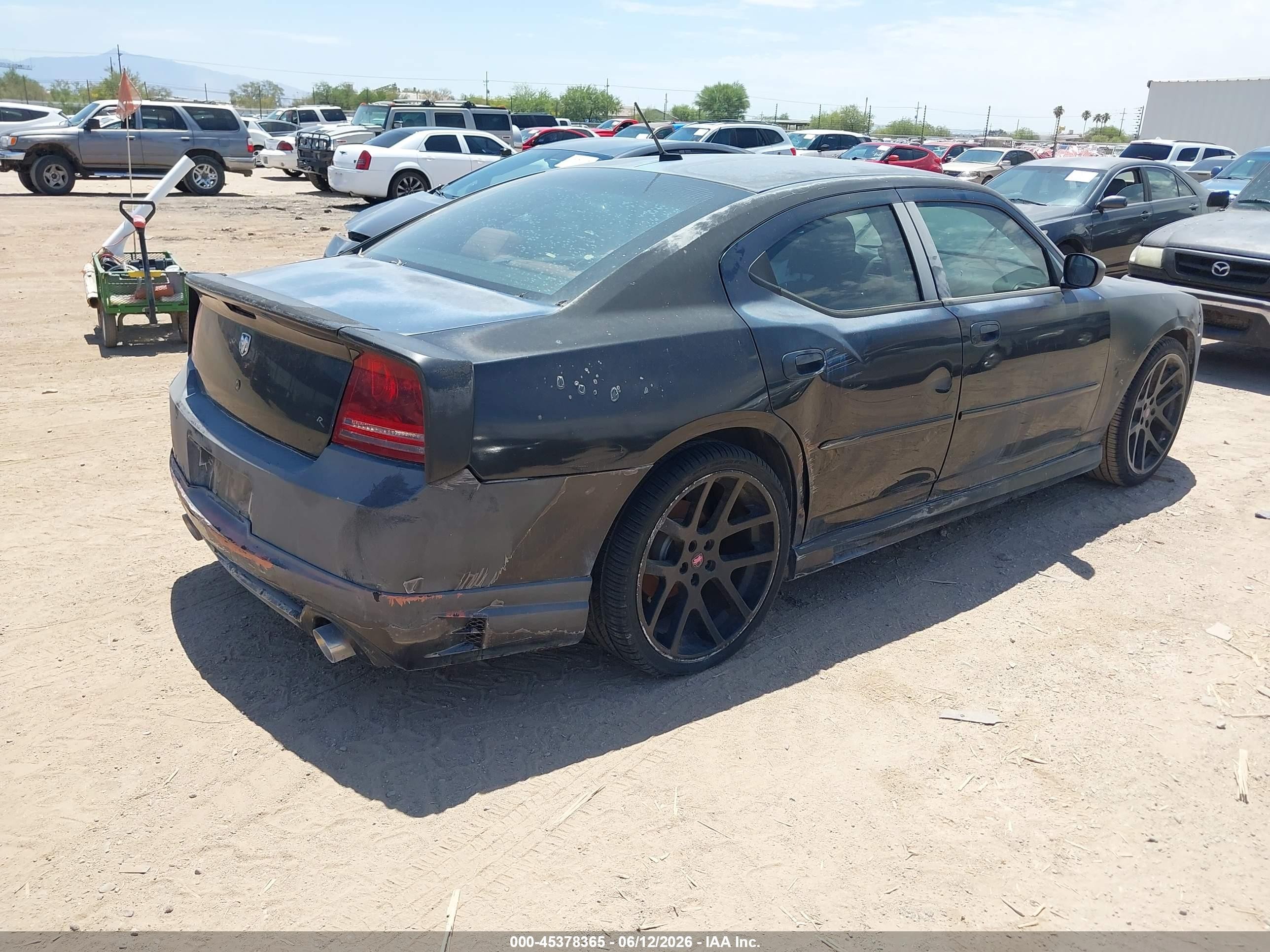 2008 Dodge Charger VIN 2B3KA43R68H277221 IAAI salvage auction — Normal Wear, Clear-Dealer Only (Arizona), sold $125 on 2026-07-09 (photo 4)