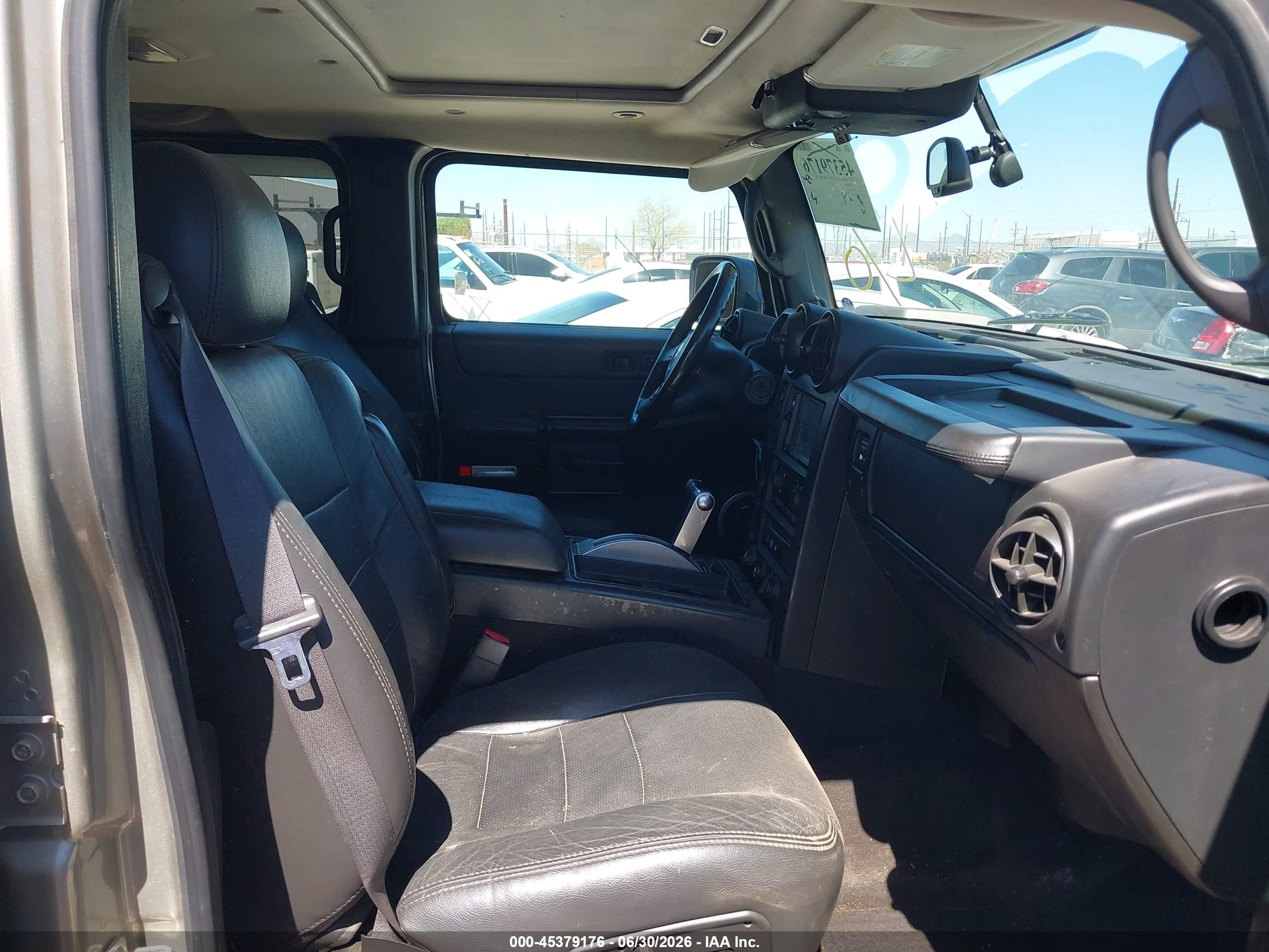 2006 Hummer H2 VIN 5GRGN23U56H110450 IAAI salvage auction — Front End, Clear (Arizona), sold $3,125 on 2026-07-09 (photo 5)