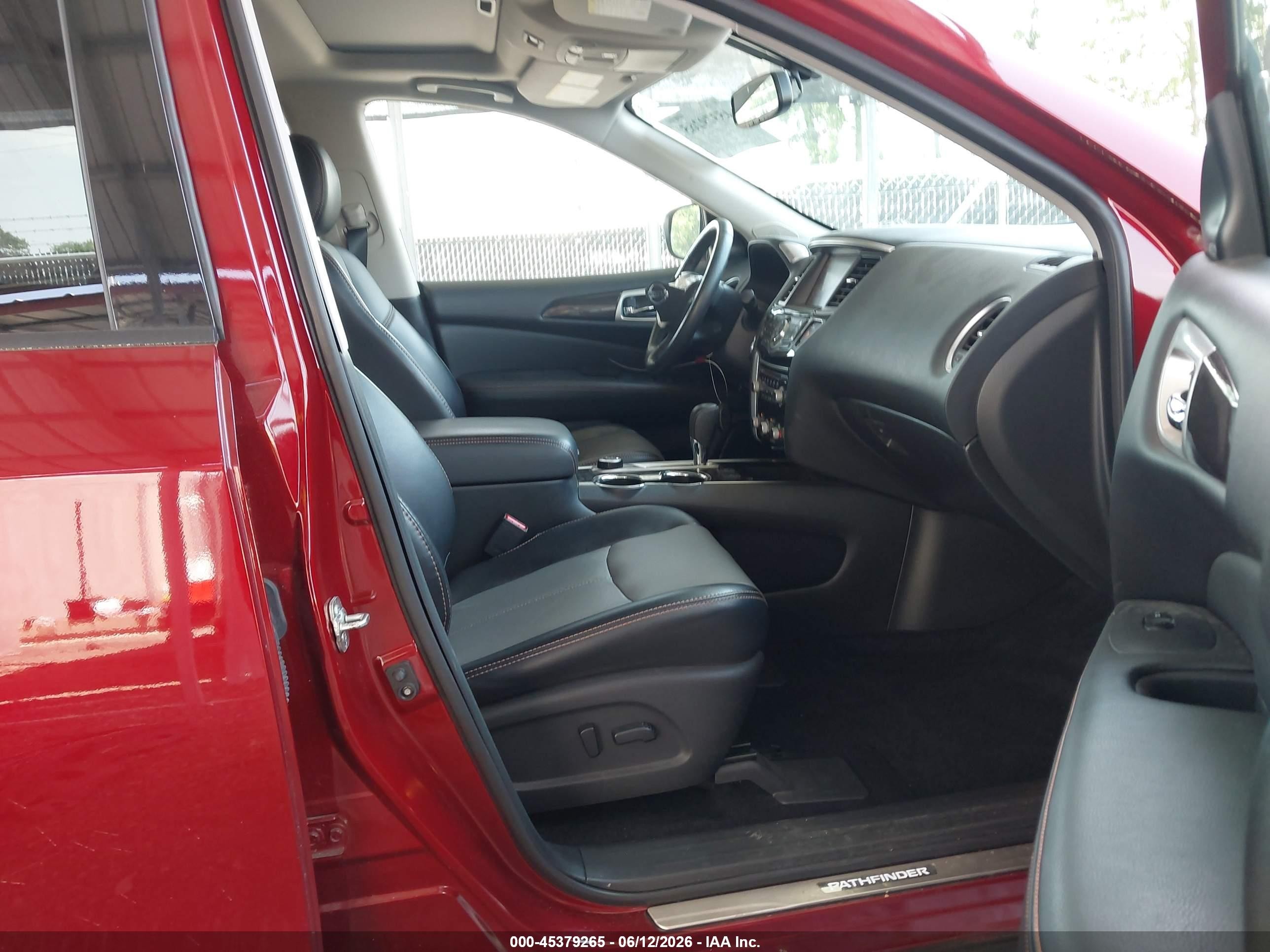 2019 Nissan Pathfinder VIN 5N1DR2MM8KC633519 IAAI salvage auction — Front End, Salvage (Pennsylvania), sold $4,625 on 2026-07-12 (photo 5)