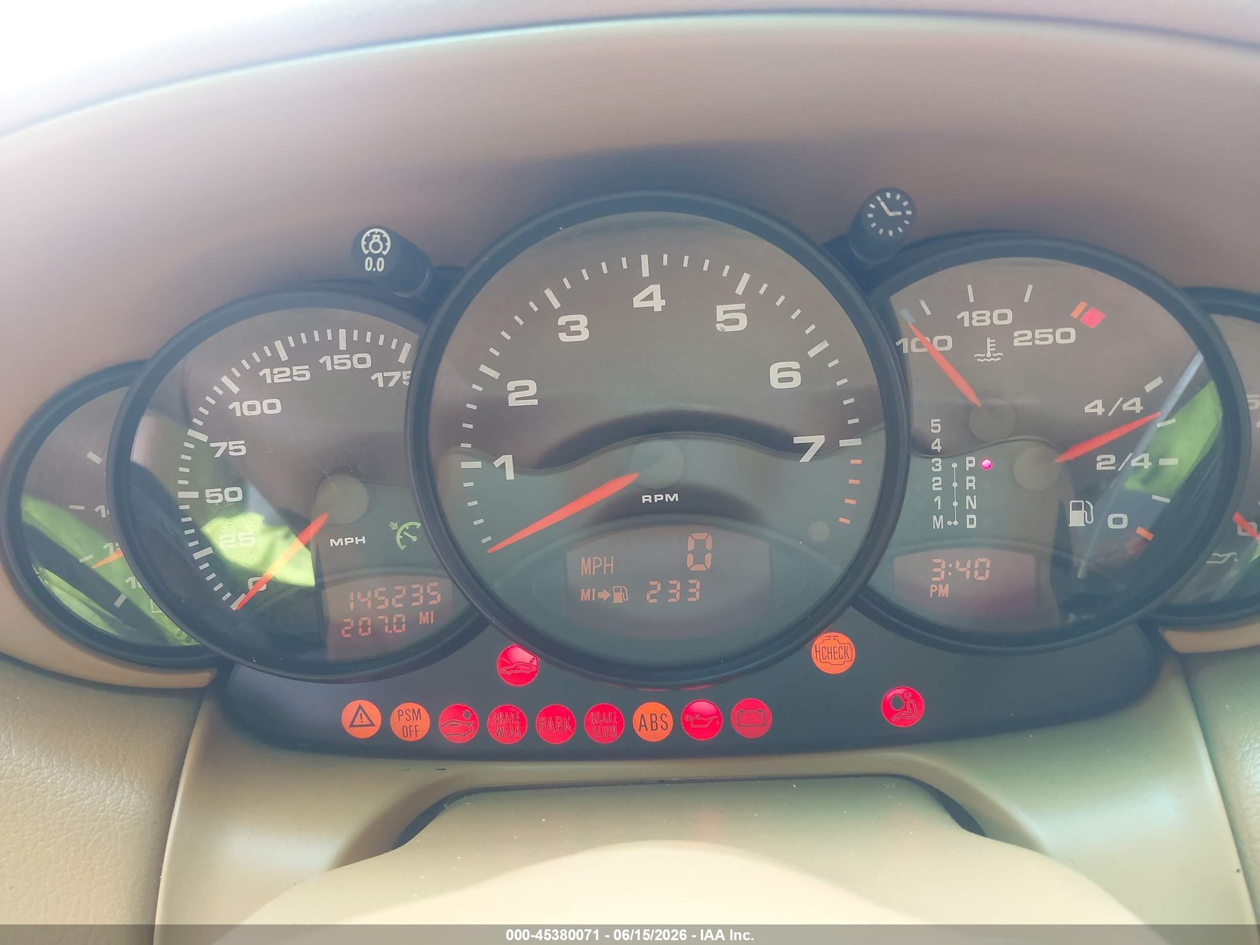 2001 Porsche 911 VIN WP0CA29971S652725 IAAI salvage auction — Side, Salvage - Greater Than 75% (Maryland), sold $4,550 on 2026-07-07 (photo 7)