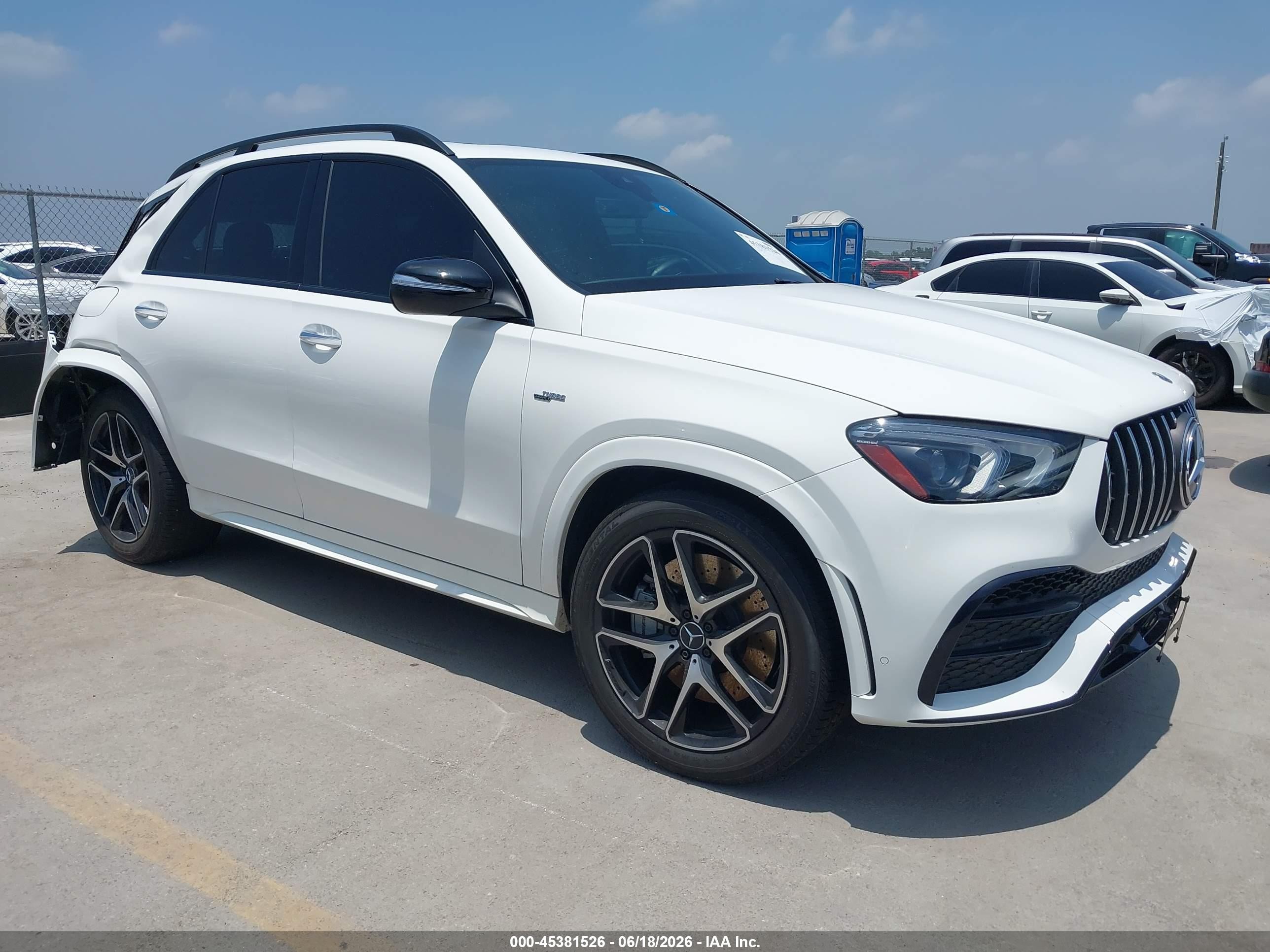 2023 Mercedes-Benz GLE-Class VIN 4JGFB6BB9PA913975 — IAAI salvage auction photo