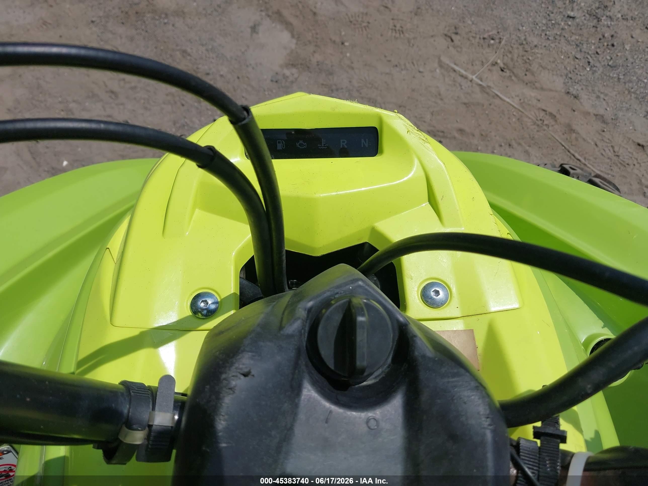 2025 Yamaha Yfm VIN 5Y4AML6E0SA112475 IAAI salvage auction — Front End, Salvage (Pennsylvania), sold $5,750 on 2026-08-19 (photo 7)