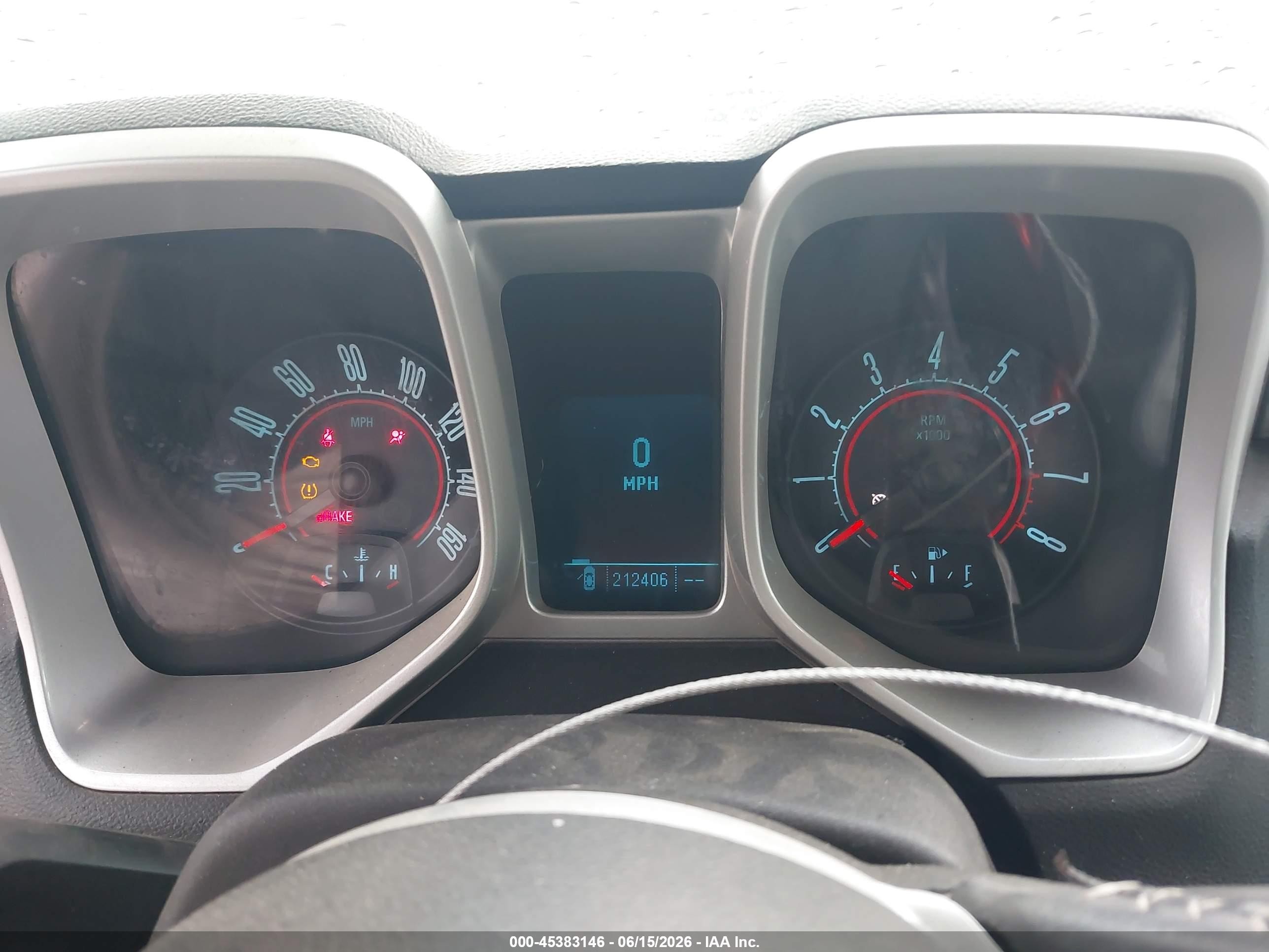 2010 Chevrolet Camaro VIN 2G1FG1EV3A9154962 IAAI salvage auction — Normal Wear, Clear-Dealer Only (Arizona), sold $1,450 on 2026-07-08 (photo 7)