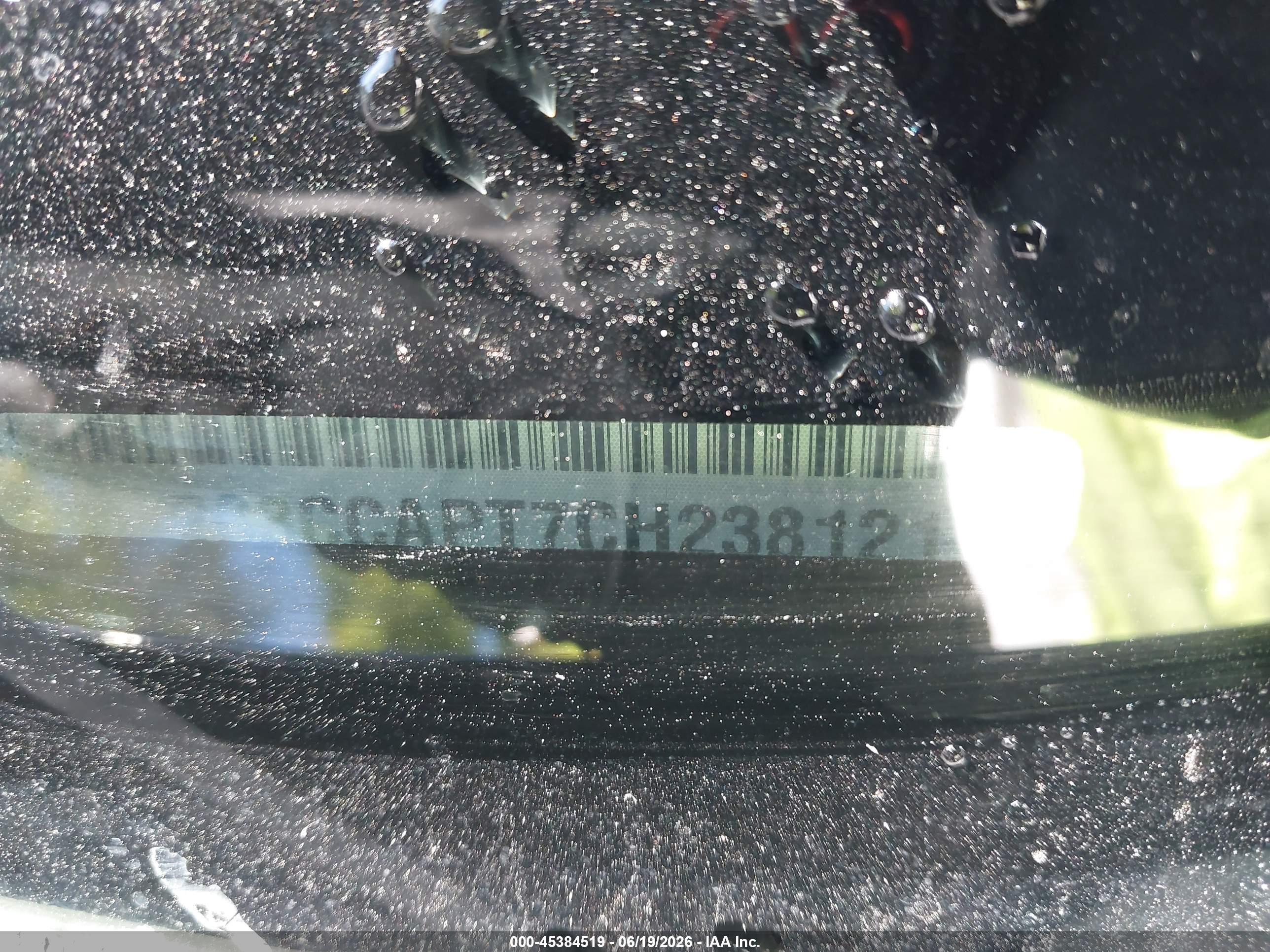 2012 Chrysler 300c VIN 2C3CCAPT7CH238121 IAAI salvage auction — Front End, Salvage (Indiana), sold $1,100 on 2026-09-10 (photo 9)