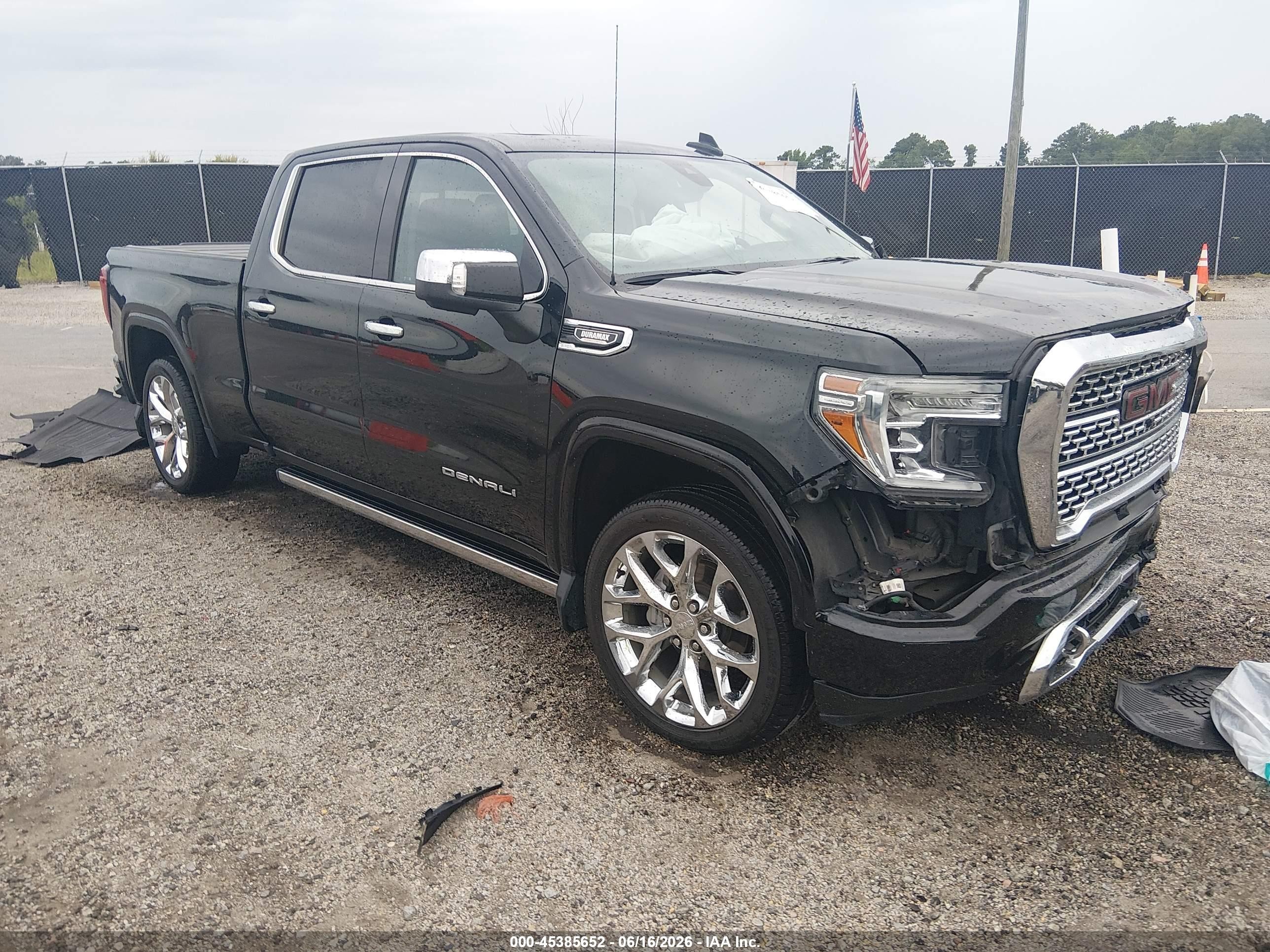 2020 GMC Sierra 1500 VIN 3GTU9FET5LG360362 — IAAI salvage auction photo