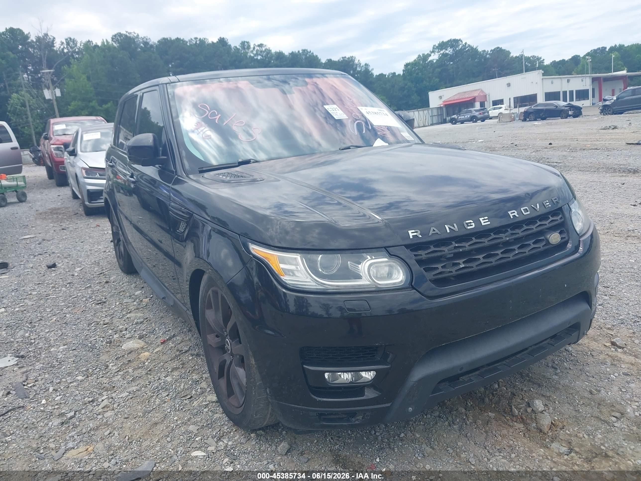 2014 Land Rover Range Rover Sport VIN SALWR2WF9EA363155 IAAI salvage auction — Normal Wear, Clear (Georgia), sold $2,025 on 2026-06-30 (photo 1)
