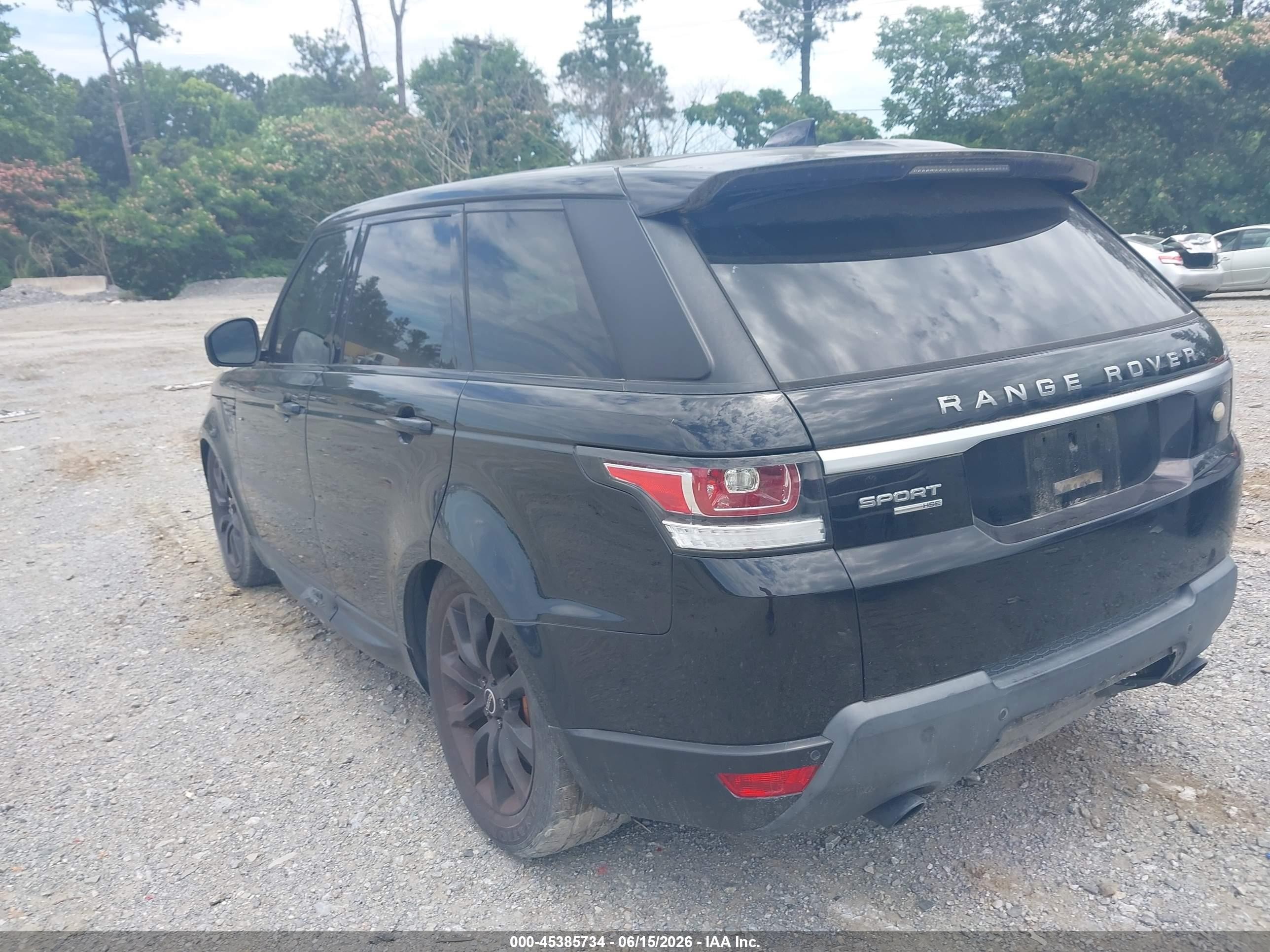 2014 Land Rover Range Rover Sport VIN SALWR2WF9EA363155 IAAI salvage auction — Normal Wear, Clear (Georgia), sold $2,025 on 2026-06-30 (photo 3)
