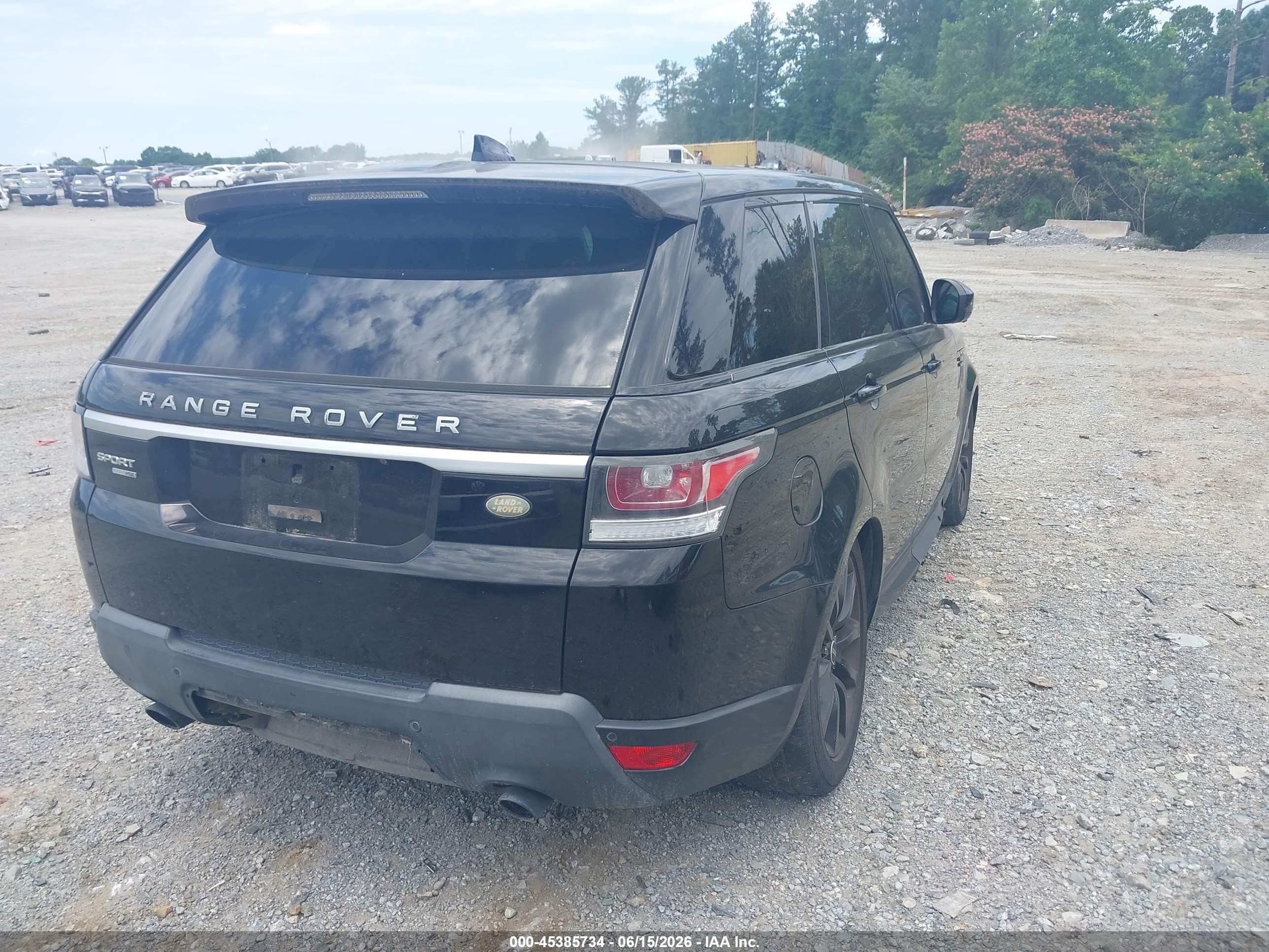 2014 Land Rover Range Rover Sport VIN SALWR2WF9EA363155 IAAI salvage auction — Normal Wear, Clear (Georgia), sold $2,025 on 2026-06-30 (photo 4)