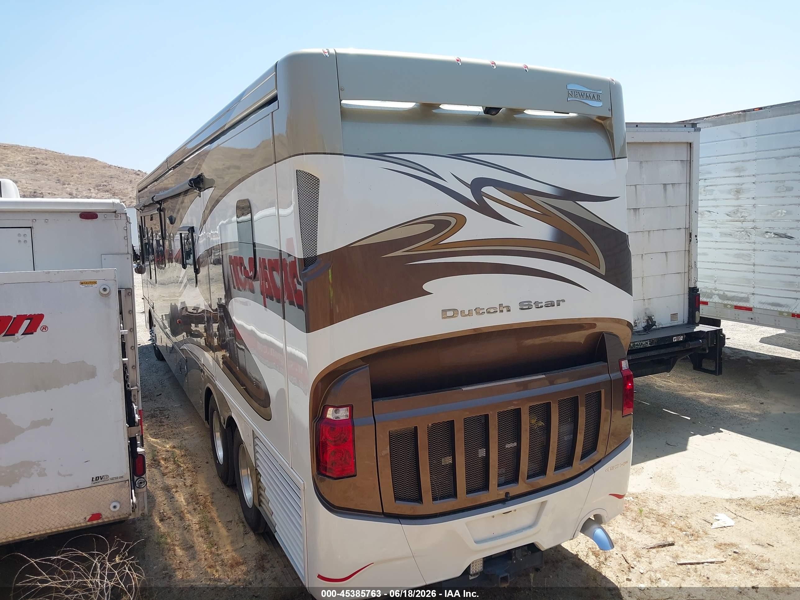 2016 Freightliner Chassis VIN 4UZFCHCY9GCHA9885 IAAI salvage auction — Burn Interior, Salvage (California), sold $18,050 on 2026-08-25 (photo 3)