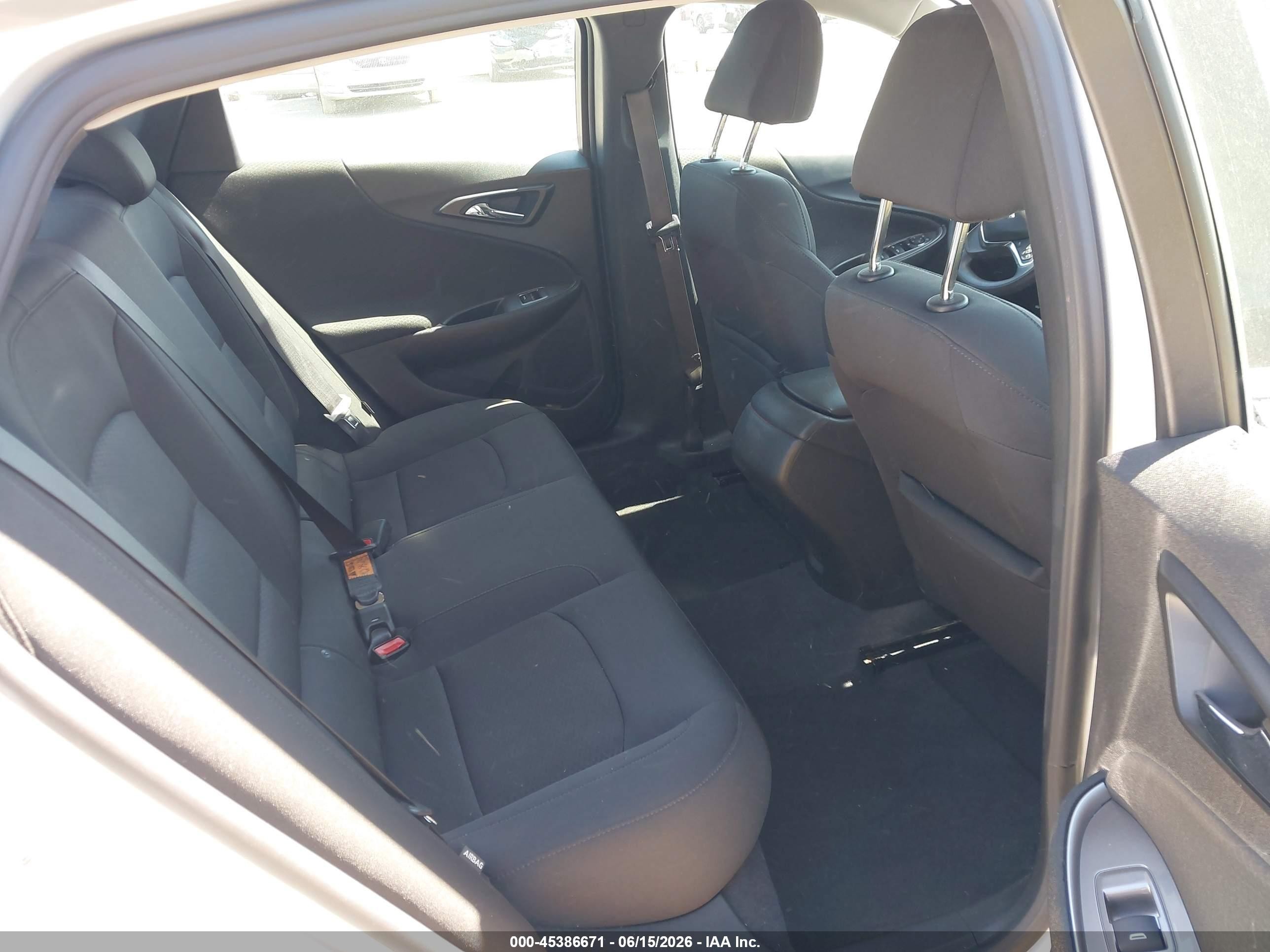 2020 Chevrolet Malibu VIN 1G1ZB5ST9LF154562 IAAI salvage auction — Normal Wear, Clear (California), sold $2,450 on 2026-07-09 (photo 8)