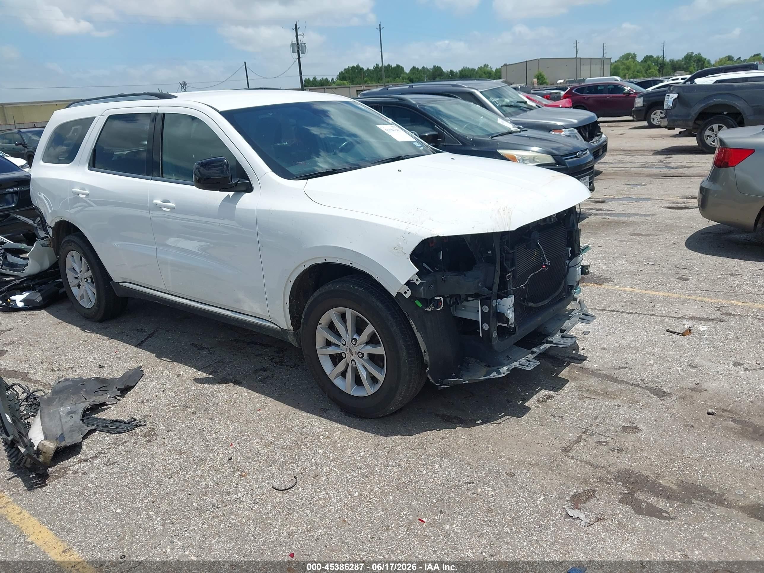 2024 Dodge Durango VIN 1C4RDJAG0RC114900 — IAAI salvage auction photo
