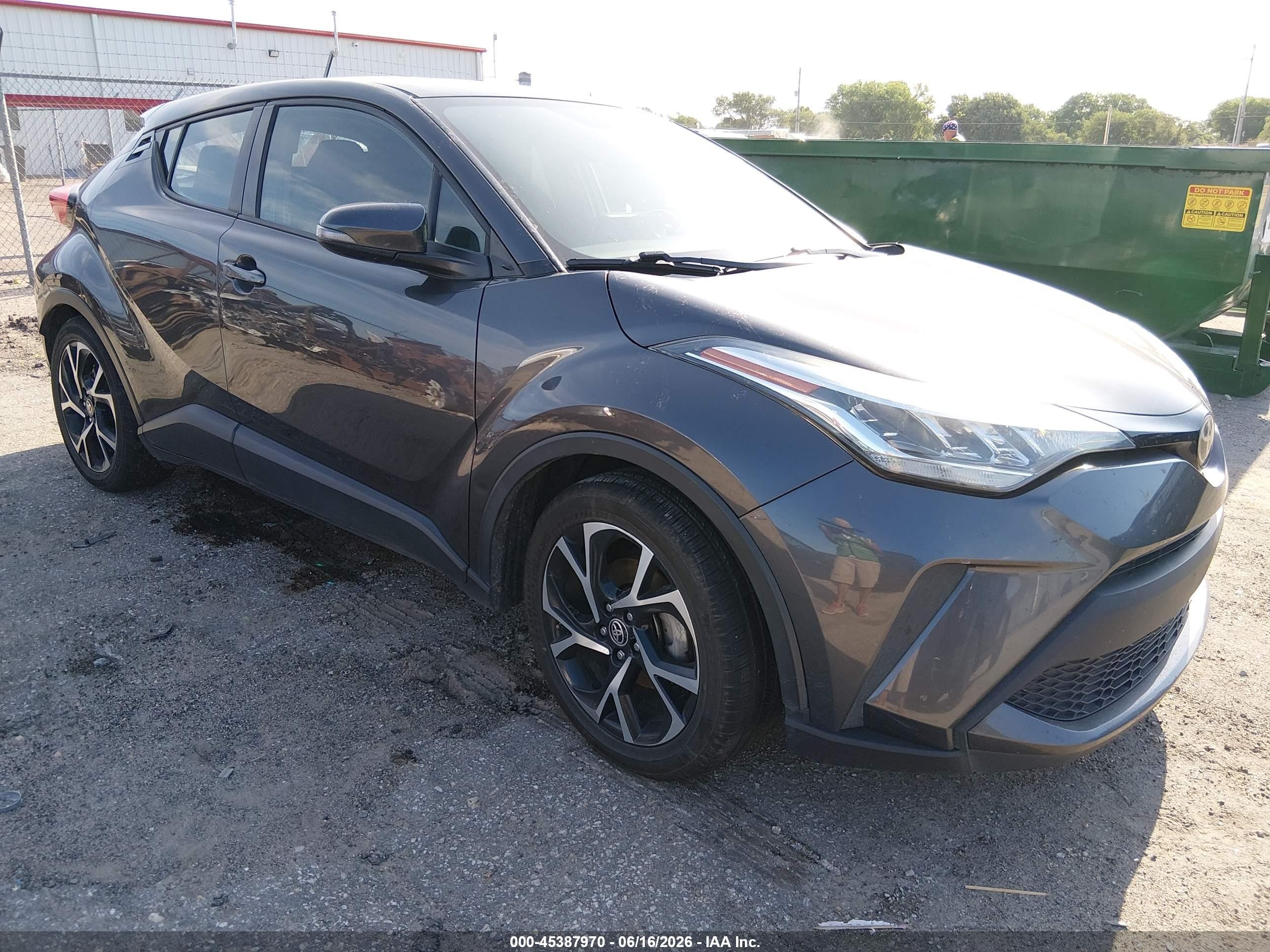 2021 Toyota C-HR VIN NMTKHMBX4MR123157 — IAAI salvage auction photo