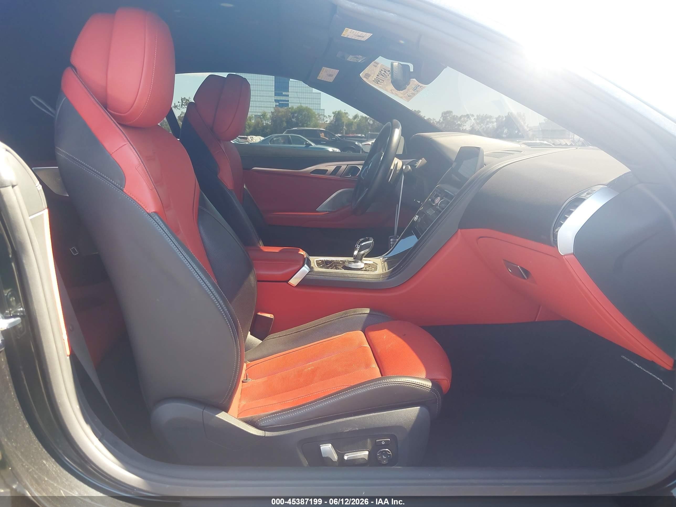 2022 BMW M850i xDrive VIN WBAFY4C05NCH75731 IAAI salvage auction — Front End, Salvage (California), sold $32,100 on 2026-07-02 (photo 5)