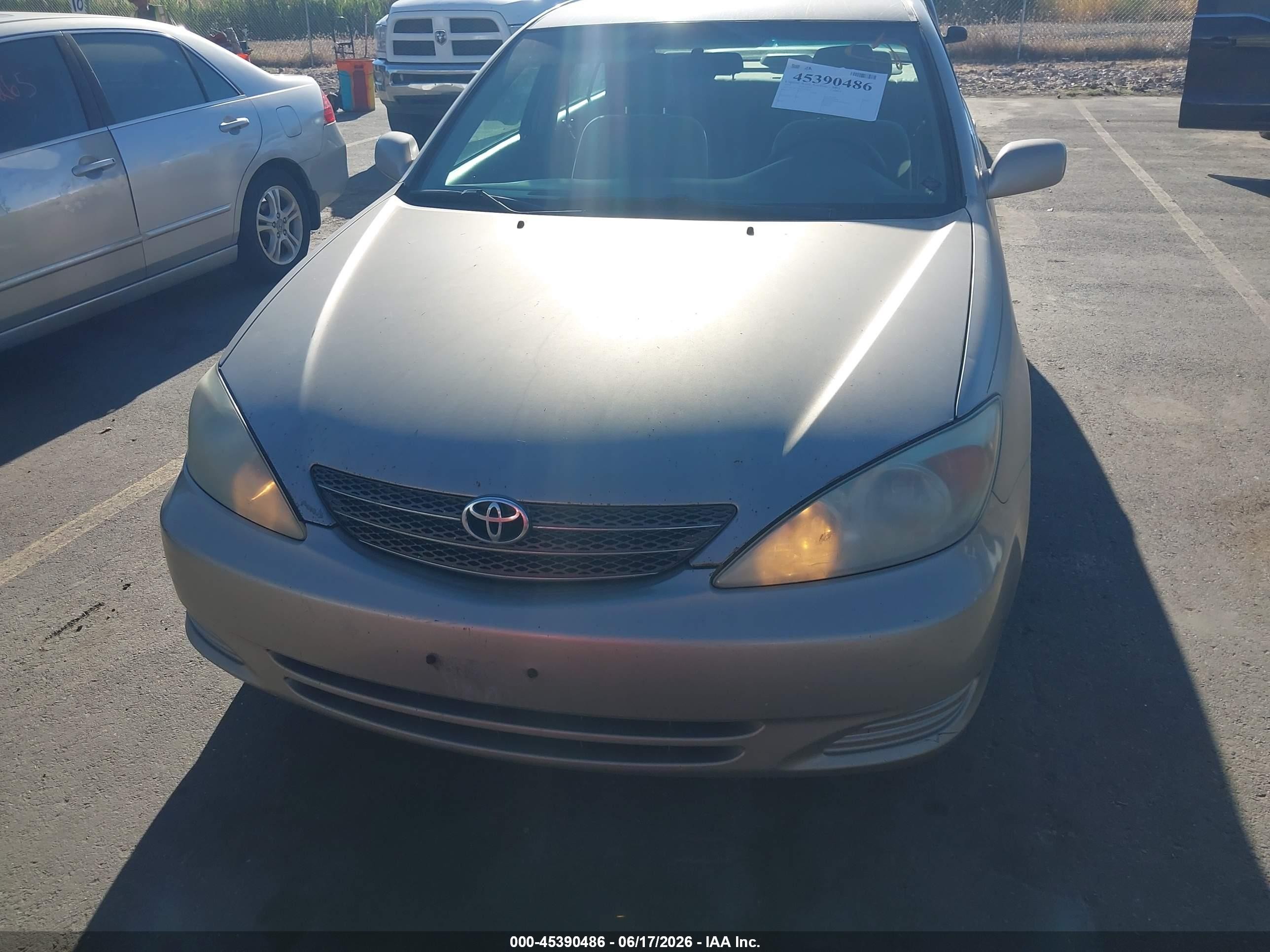 2004 Toyota Camry VIN 4T1BF32K84U076423 IAAI salvage auction — Normal Wear, Clear (Utah), sold $350 on 2026-07-02 (photo 6)