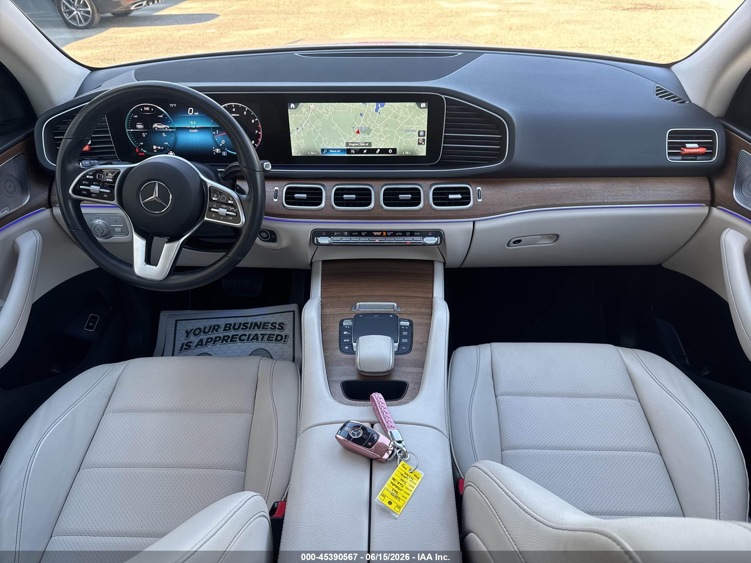 2023 Mercedes-benz Gle class VIN 4JGFB4JBXPA903414 IAAI salvage auction — Normal Wear, Clear (Florida), sold $32,500 on 2026-07-08 (photo 6)