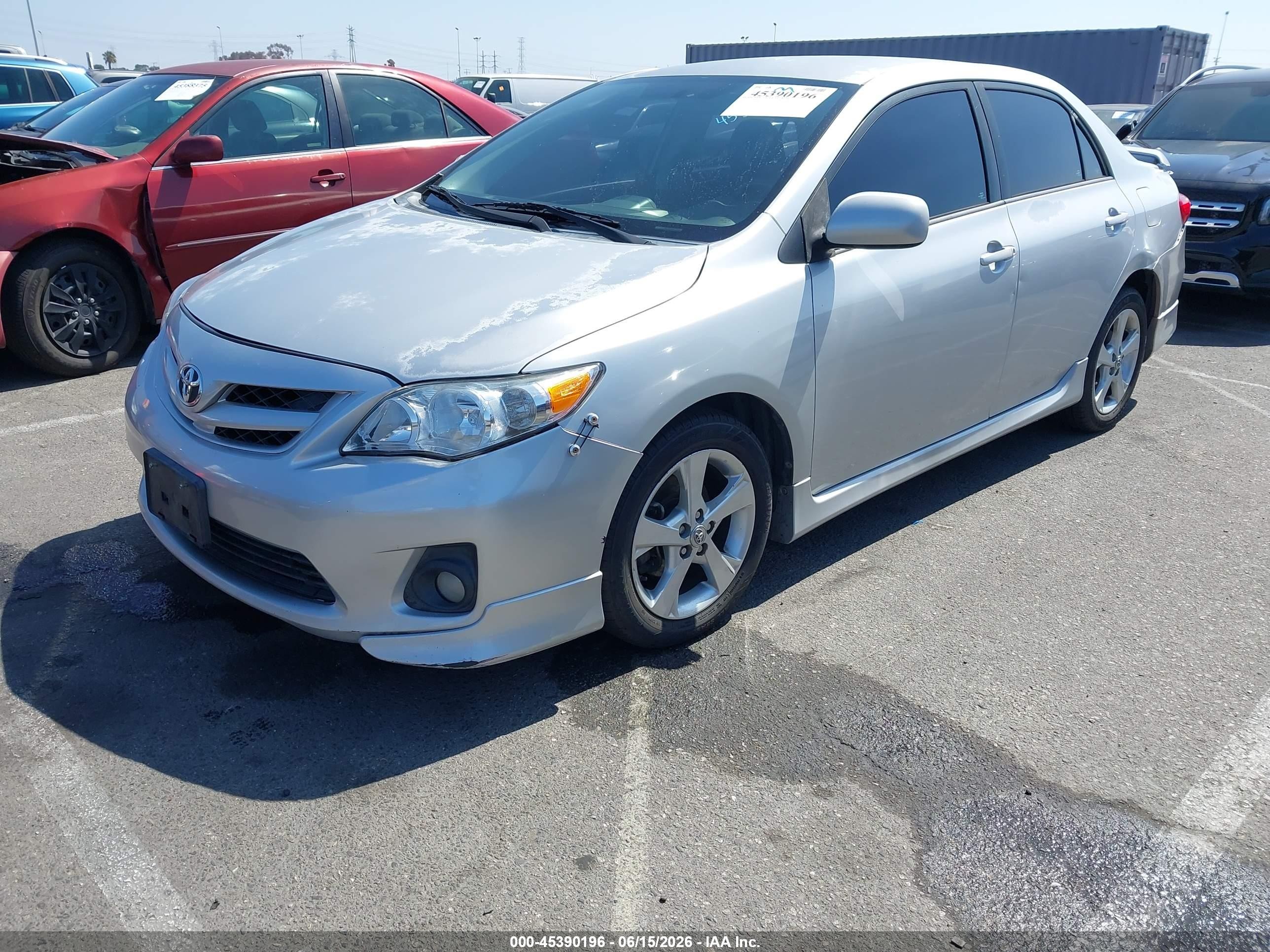 2012 Toyota Corolla VIN 5YFBU4EE0CP043840 IAAI salvage auction — Normal Wear, Salvage (California), sold $1,625 on 2026-07-02 (photo 6)