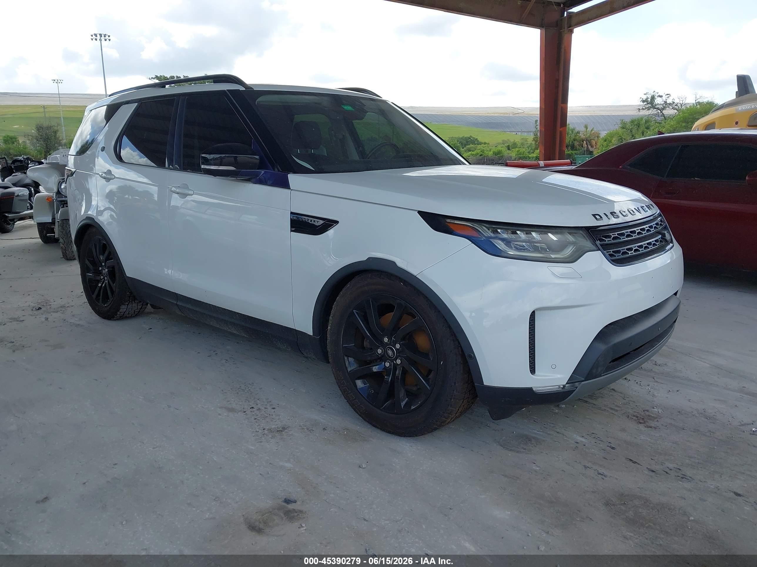 2018 Land Rover Discovery VIN SALRR2RK3JA078533 IAAI salvage auction — Normal Wear, Clear (Florida), sold $5,675 on 2026-06-30 (photo 1)