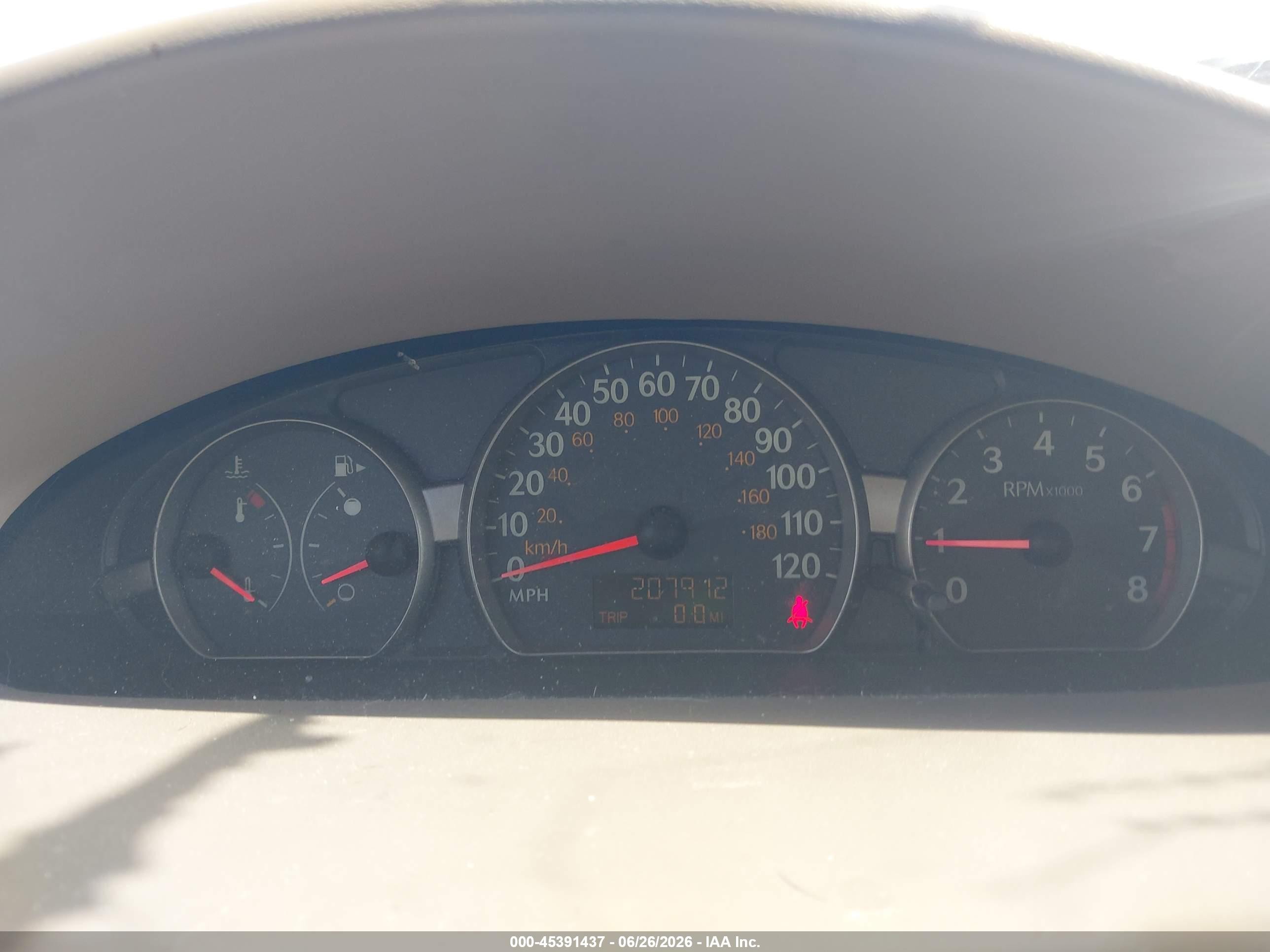 2003 Saturn Ion VIN 1G8AJ52F93Z100186 IAAI salvage auction — Normal Wear, Clear (Utah), sold $275 on 2026-07-09 (photo 7)