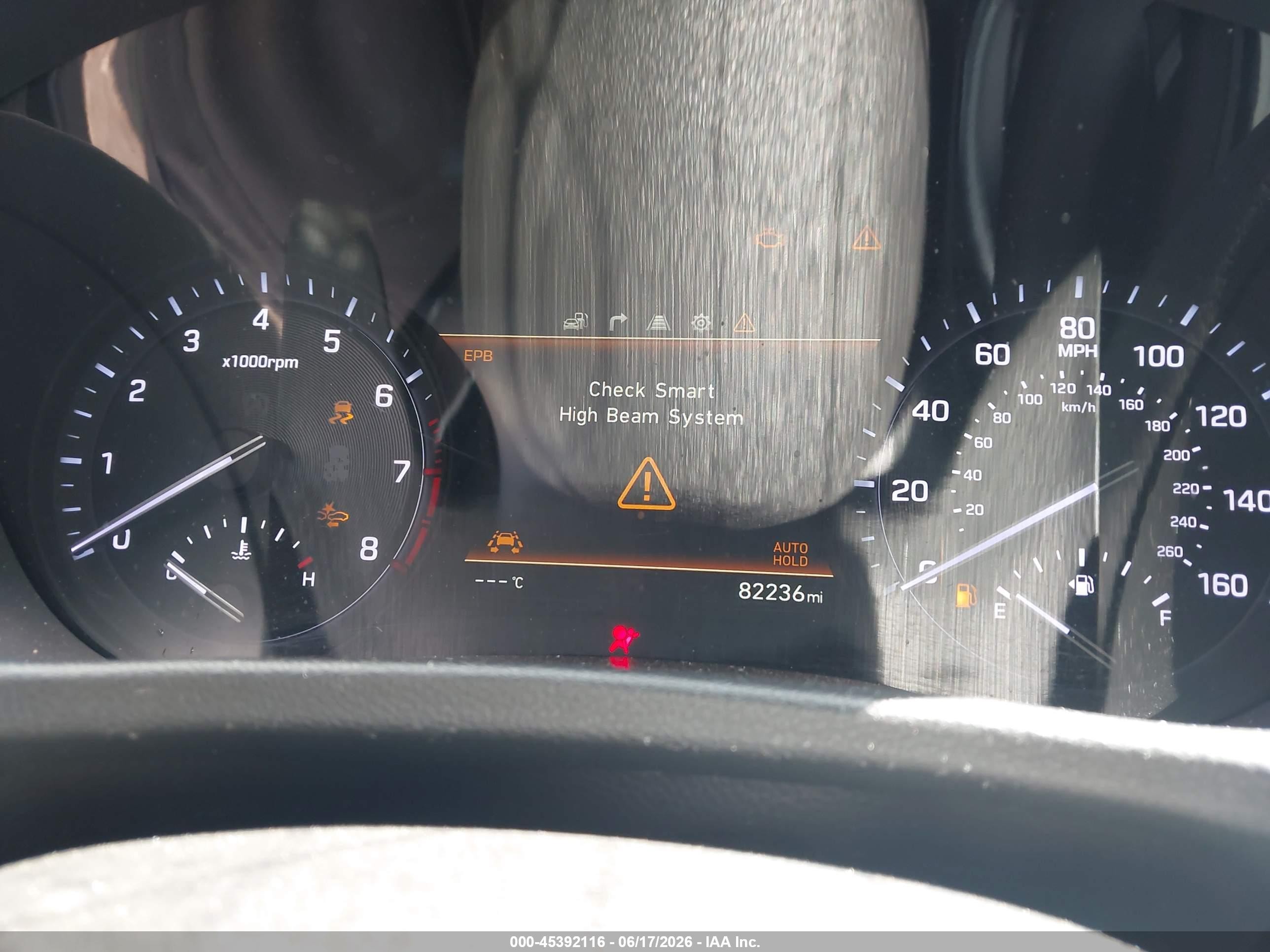 2018 Genesis G80 VIN KMHGN4JBXJU241755 IAAI salvage auction — Transmission Damage, Salvage (Georgia), sold $1,900 on 2026-09-11 (photo 7)