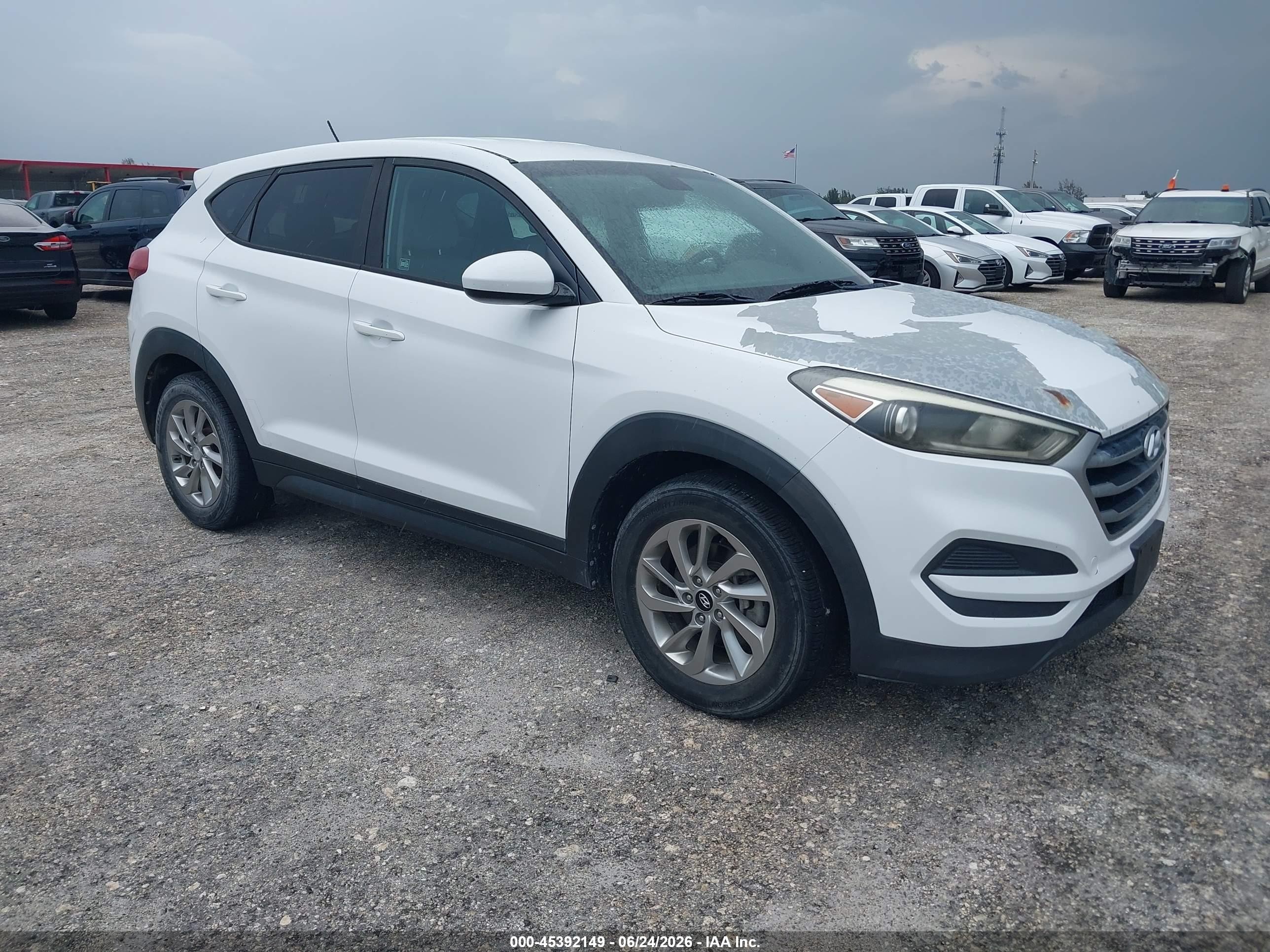 2018 Hyundai Tucson VIN KM8J2CA41JU664640 — IAAI salvage auction photo