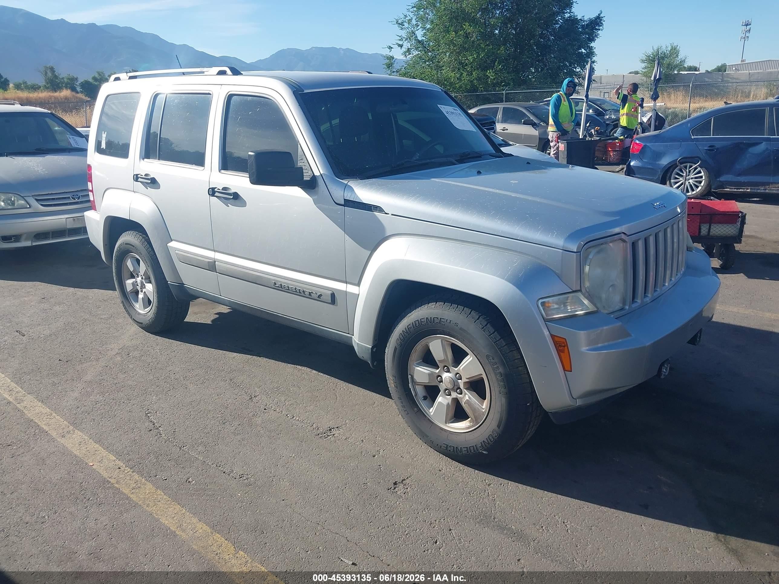 2011 Jeep Liberty VIN 1J4PN2GK8BW579509 IAAI salvage auction — Normal Wear, Clear (Idaho), sold $250 on 2026-07-09 (photo 1)