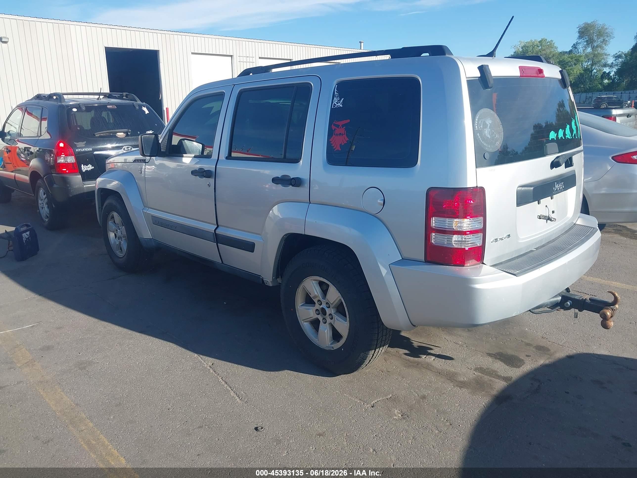 2011 Jeep Liberty VIN 1J4PN2GK8BW579509 IAAI salvage auction — Normal Wear, Clear (Idaho), sold $250 on 2026-07-09 (photo 3)